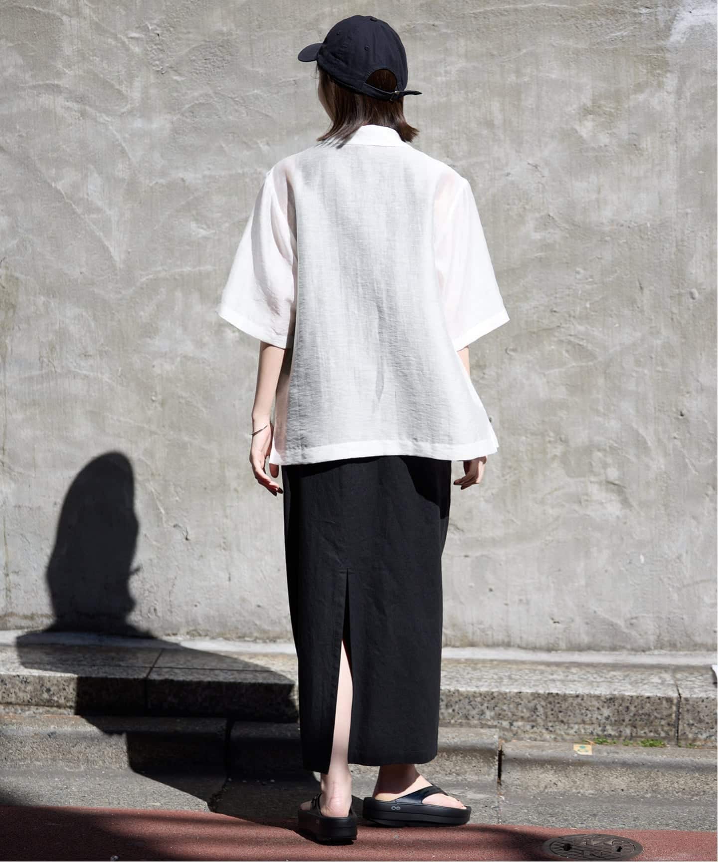 シアーハーフスリーブジャケット（その他ジャケット・スーツ）｜SLOBE