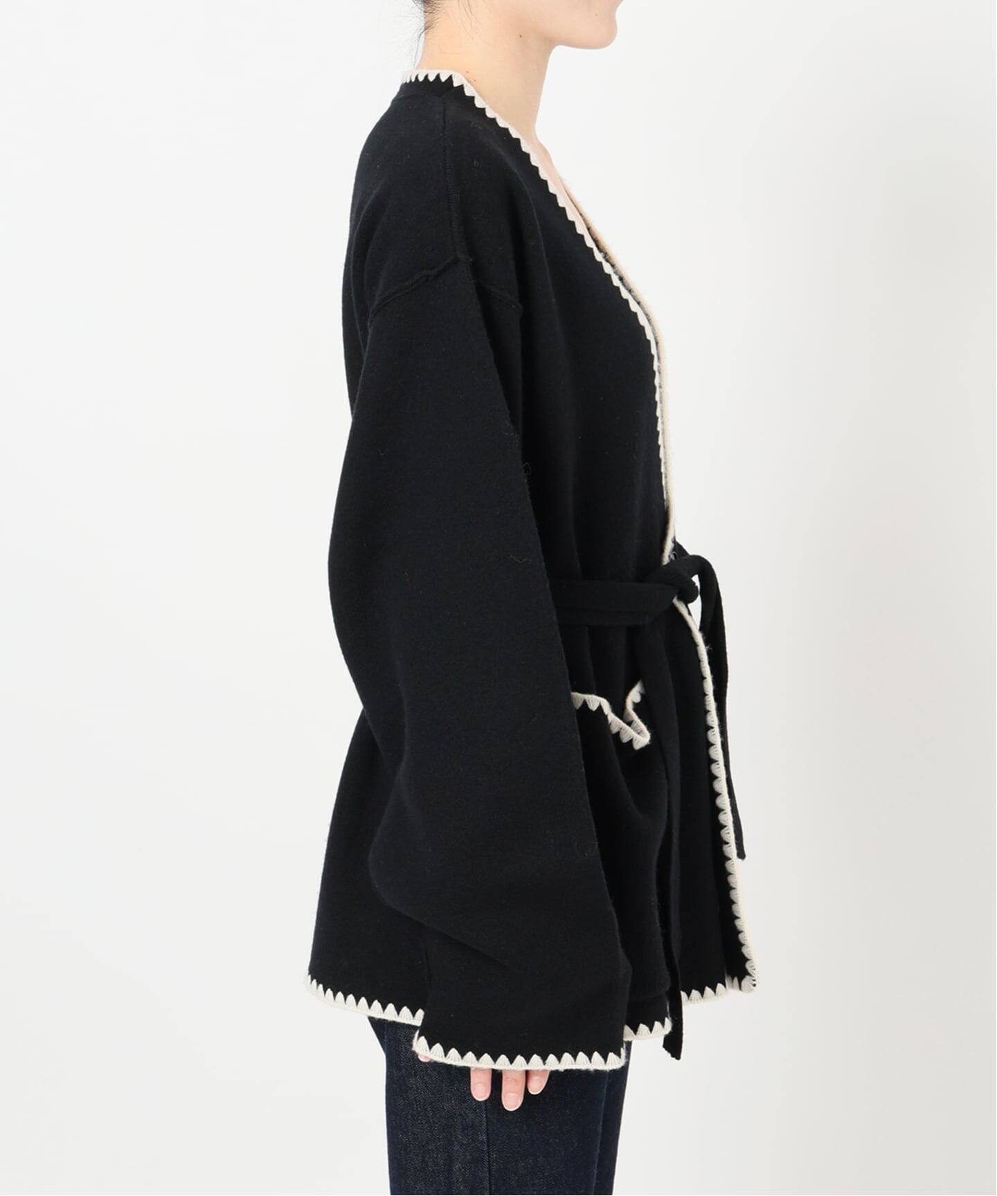 スローブイエナ ブランケットステッチニットジャケット ブランケットステッチニットジャケット（その他ジャケット・スーツ