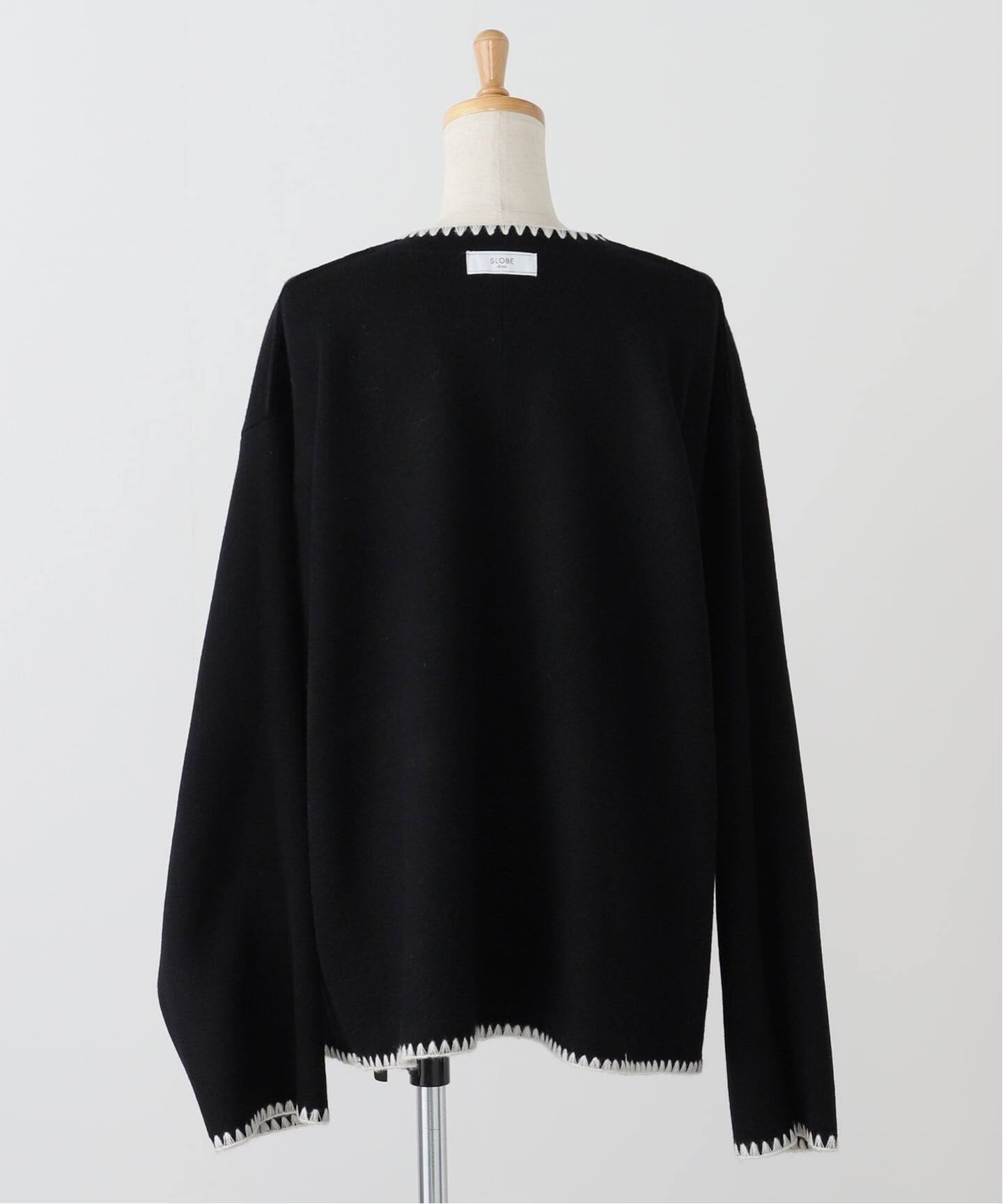 ブランケットステッチニットジャケット（その他ジャケット