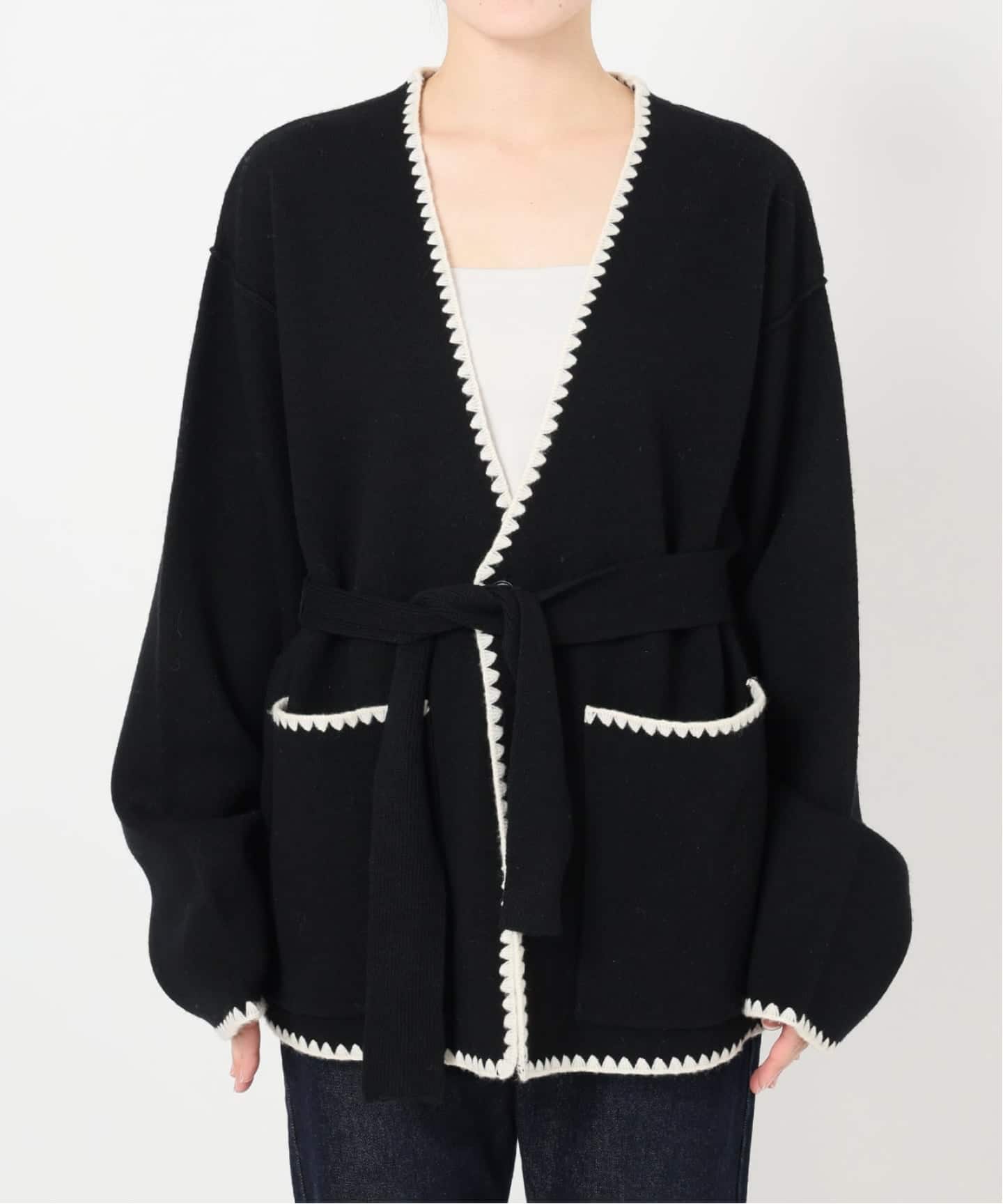 ブランケットステッチニットジャケット（その他ジャケット・スーツ