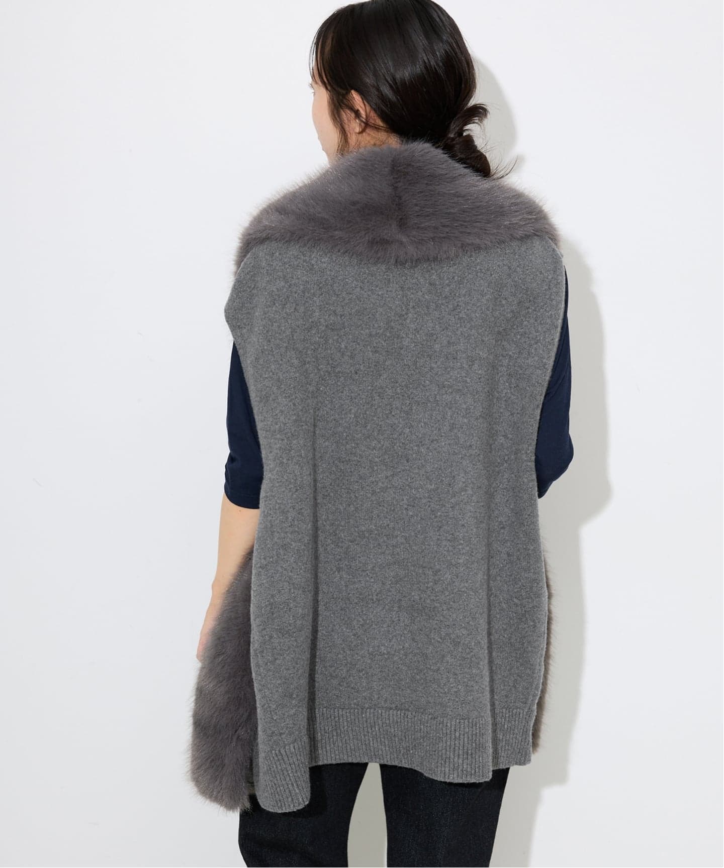 SLOBE IENA ECOPELファーベスト スローブ イエナ SLOBE IENA 《予約》ミンクエコファーベスト