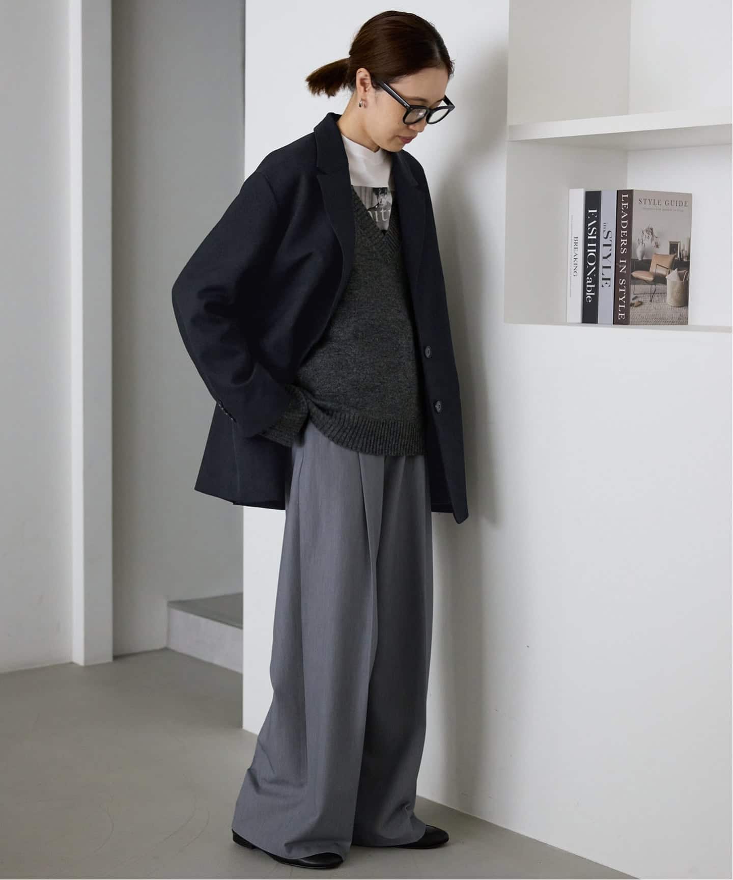 追加》PE SHARK ビッグジャケット（テーラードジャケット）｜SLOBE