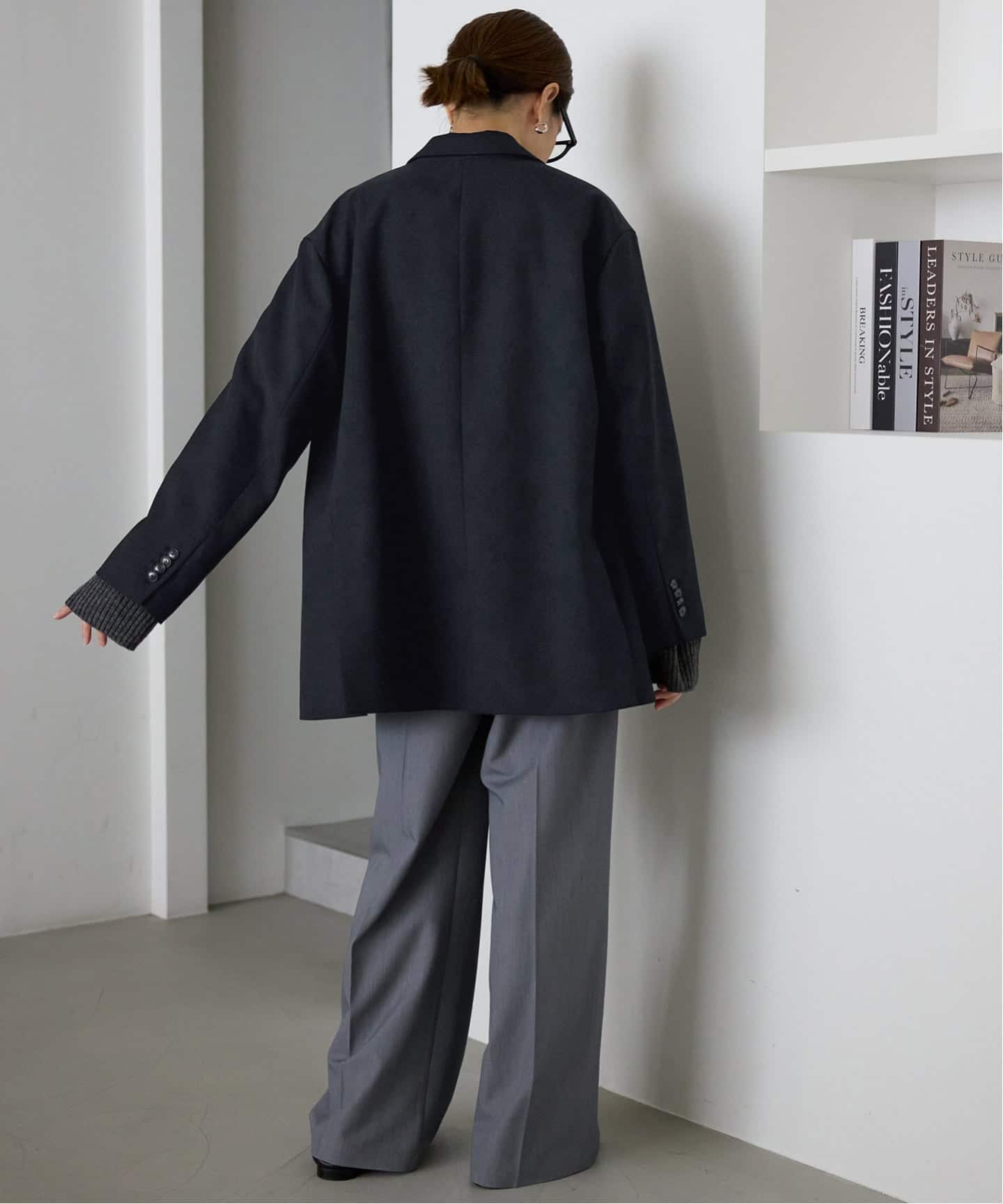 追加2》PE SHARK ビッグジャケット（テーラードジャケット）｜SLOBE