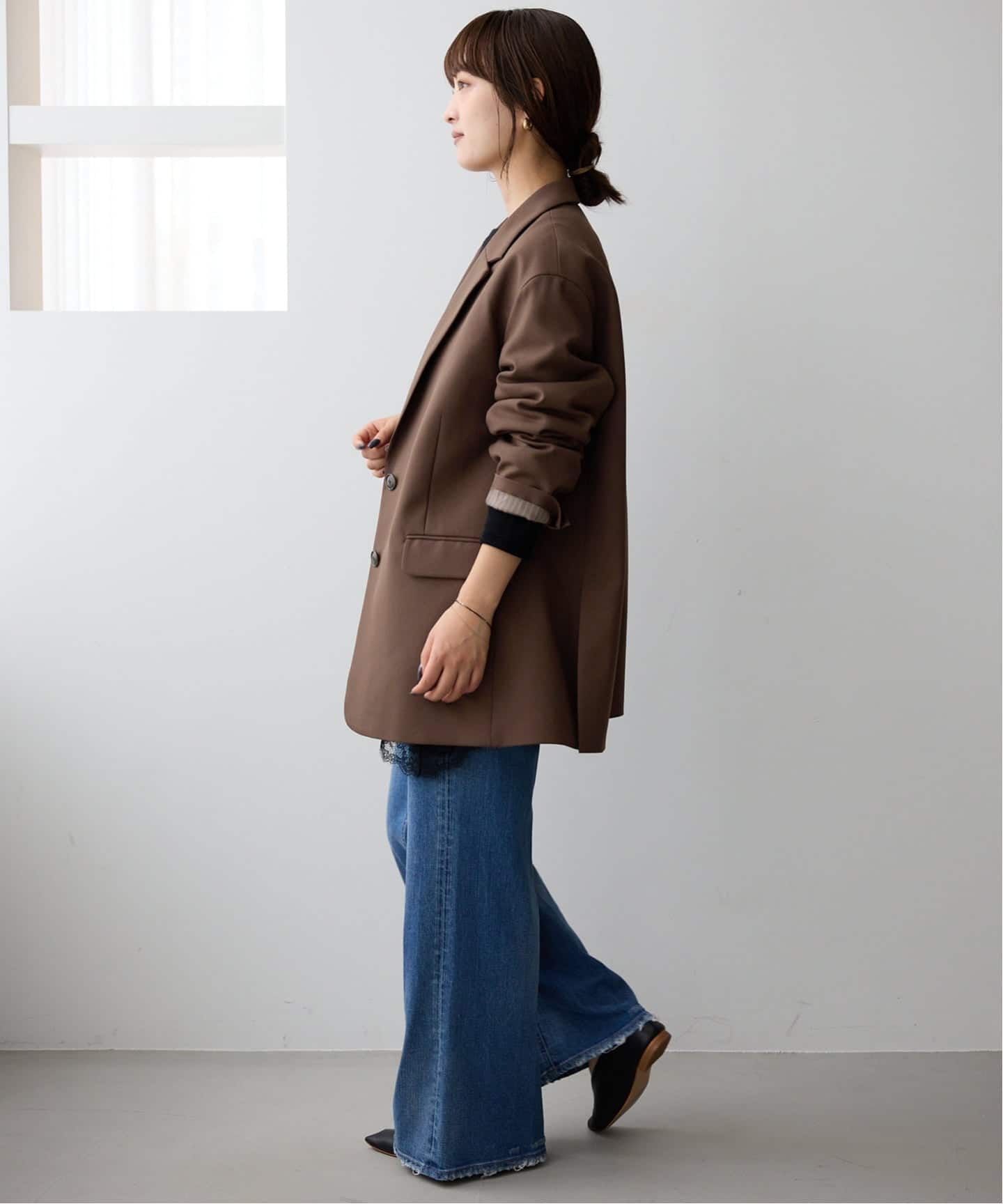 スローブイエナ　PE SHARKビックジャケット SLOBE IENA｜《追加2》PE SHARK ビッグジャケット | Rakuten