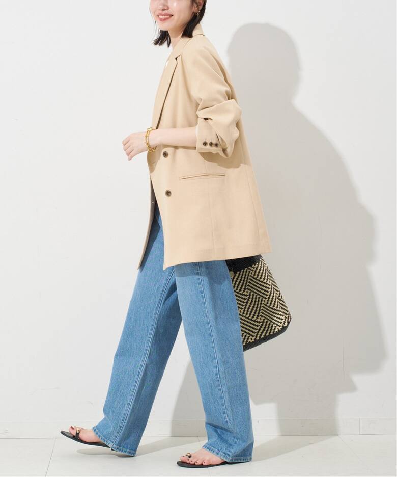 追加》ウォッシャブルツイルダブルジャケット（テーラードジャケット  