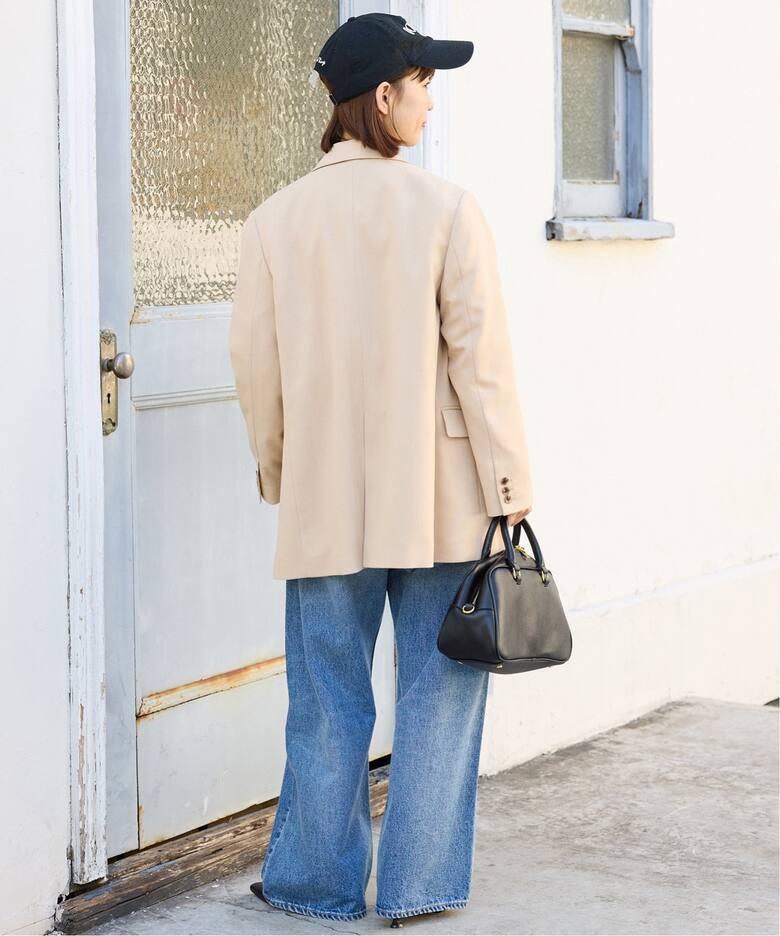 追加》ウォッシャブルツイルダブルジャケット（テーラードジャケット  