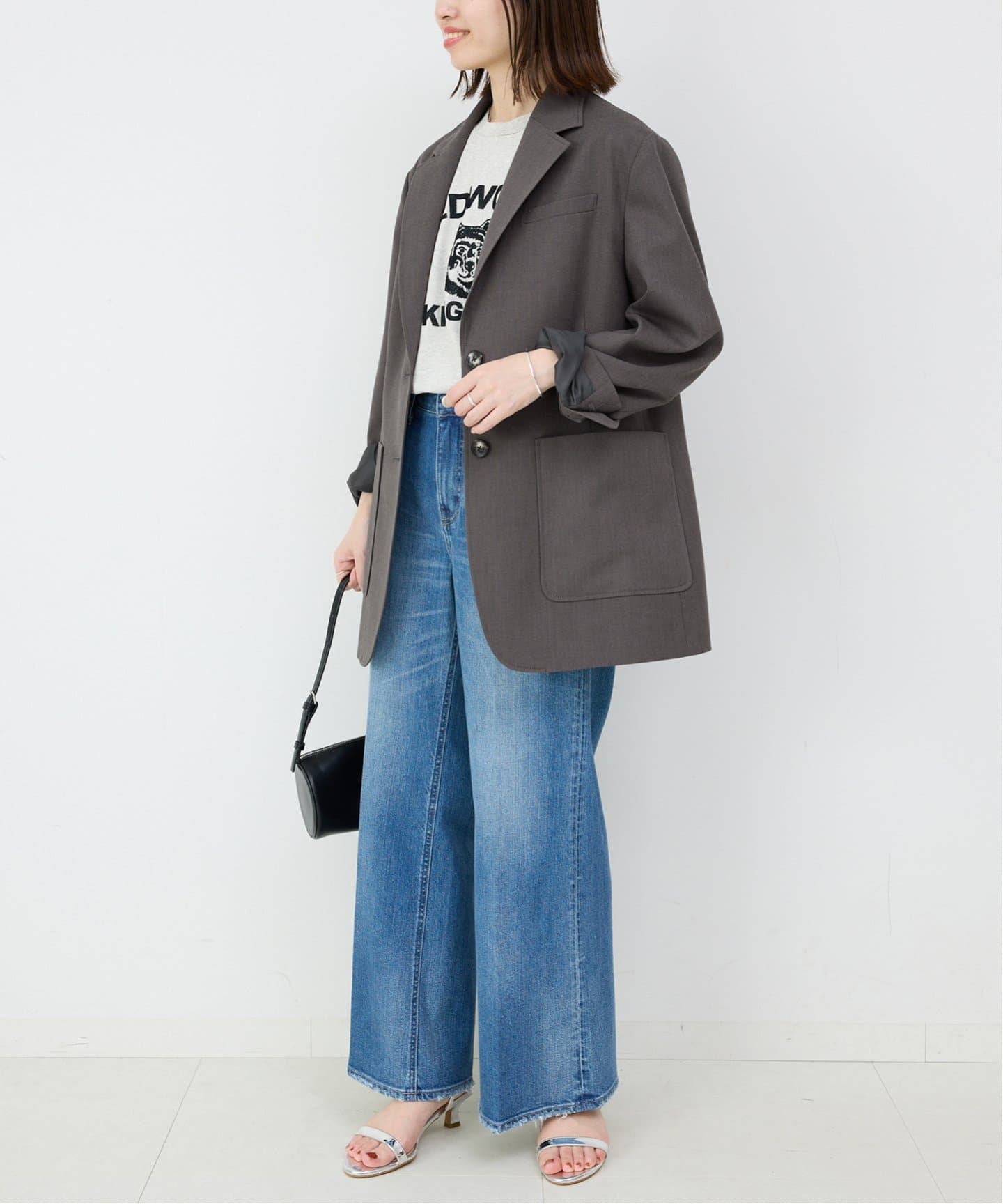 未使用タグ付き✨25SS✨スローブイエナ ドビーシングルオーバージャケット ドビーシングルオーバージャケット（その他ジャケット・スーツ