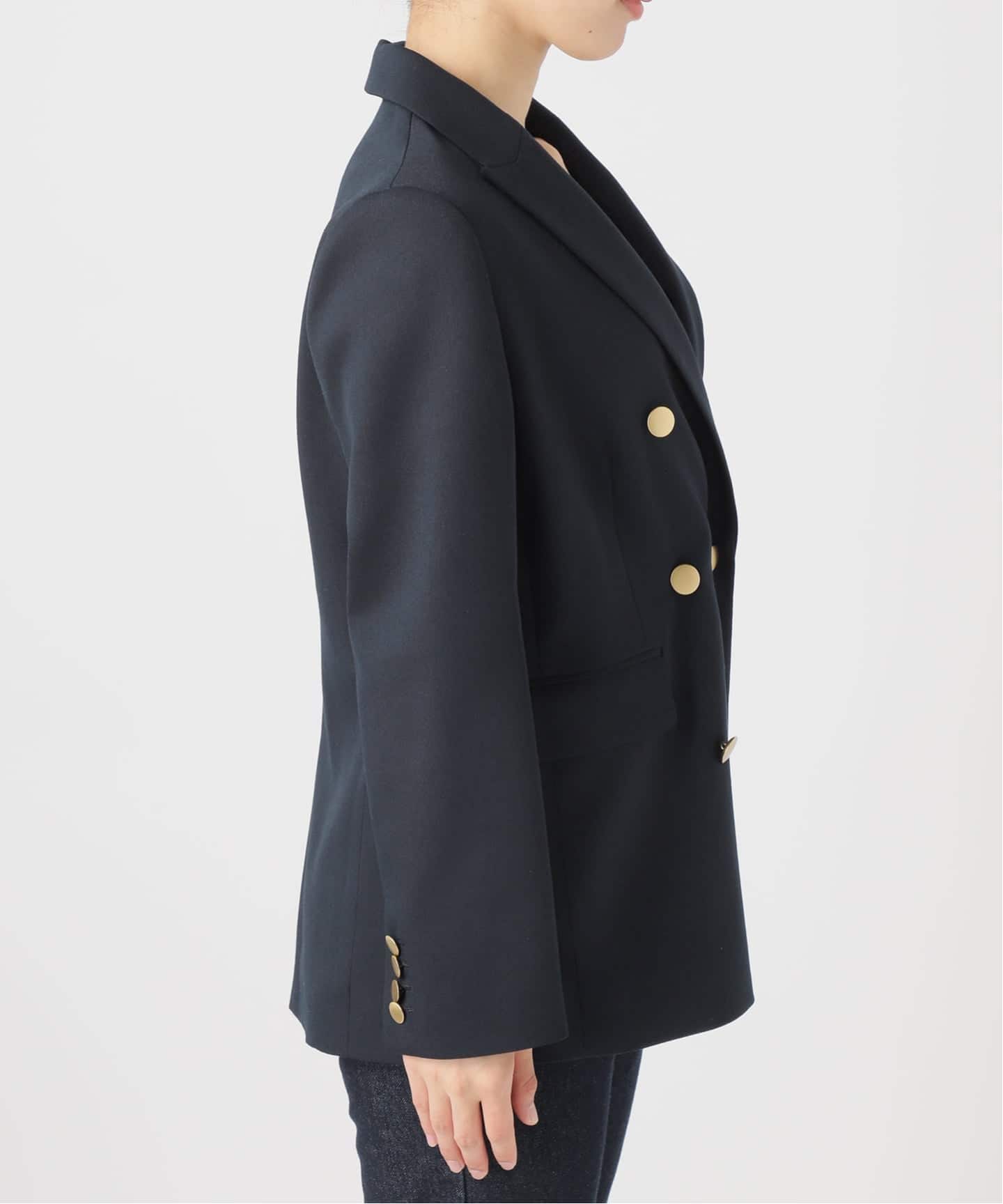 ✨極美品✨ スローブイエナ 24AW TRダブルブレストジャケット 洗える SLOBE IENA｜TRダブルブレストジャケット | Rakuten Fashion
