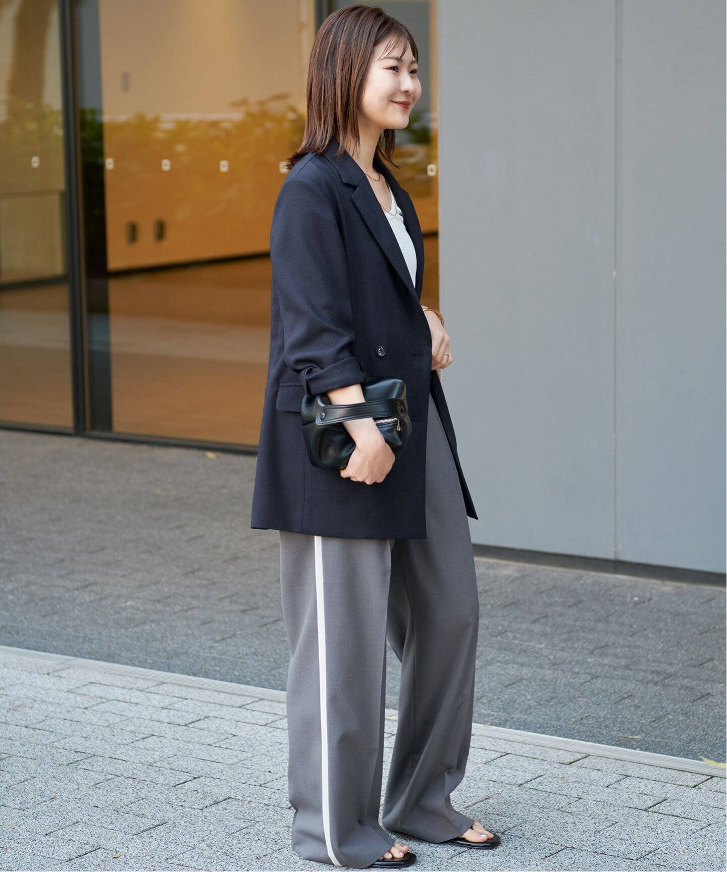 【2024SS】SLOBE IENA リネンコットンダブルブレストジャケット SLOBE IENA（スローブイエナ）の「リネンコットンダブルブレスト