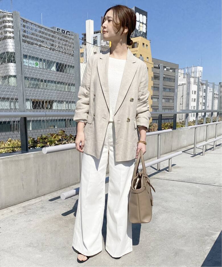 フレンチリネンジャケット（その他ジャケット・スーツ）｜SLOBE IENA  