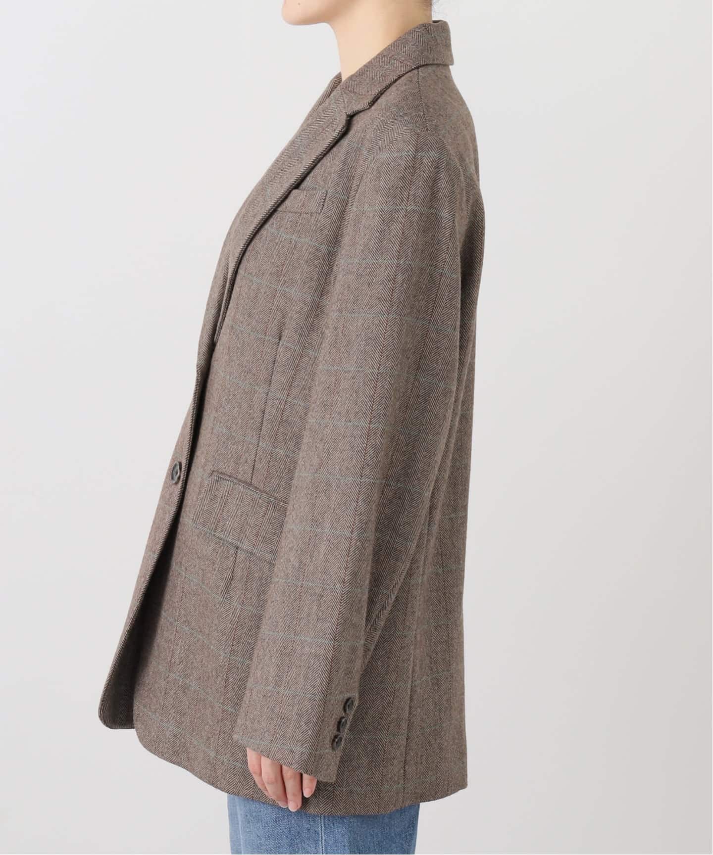 チェックBIGジャケット（テーラードジャケット）｜SLOBE IENA