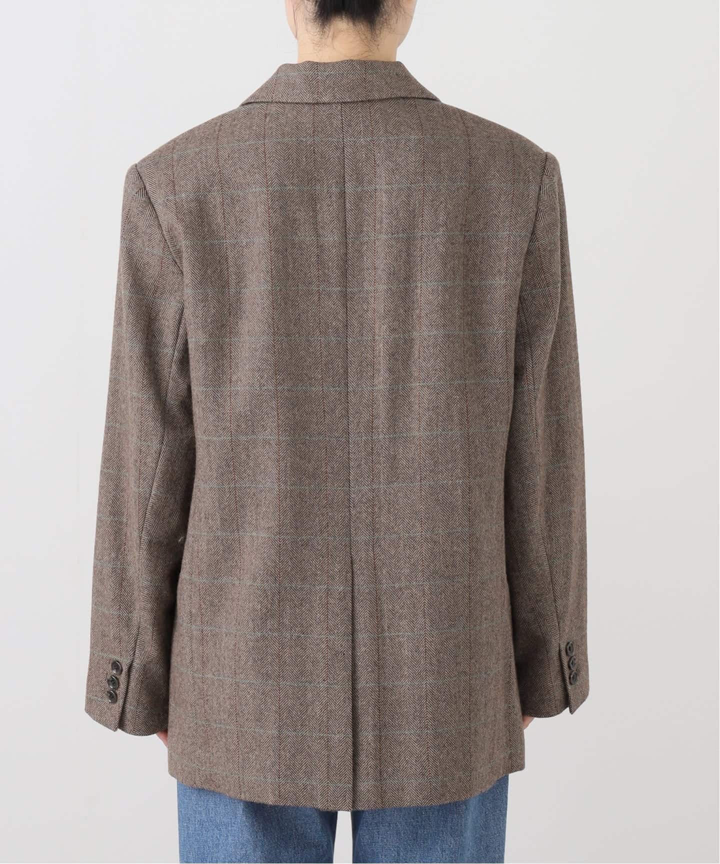 チェックBIGジャケット（テーラードジャケット）｜SLOBE IENA