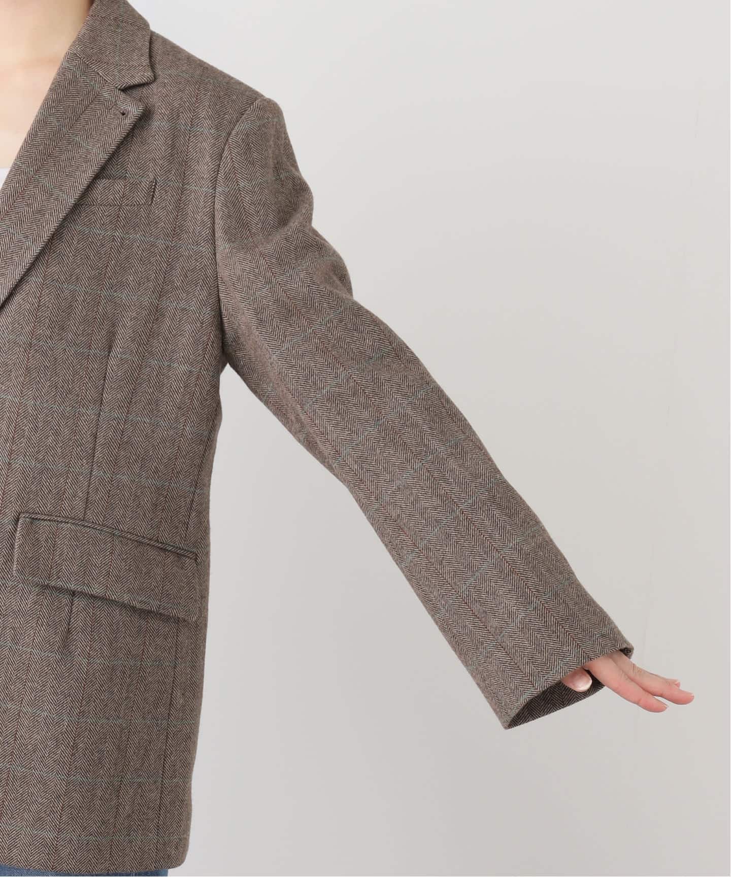 チェックBIGジャケット（テーラードジャケット）｜SLOBE IENA