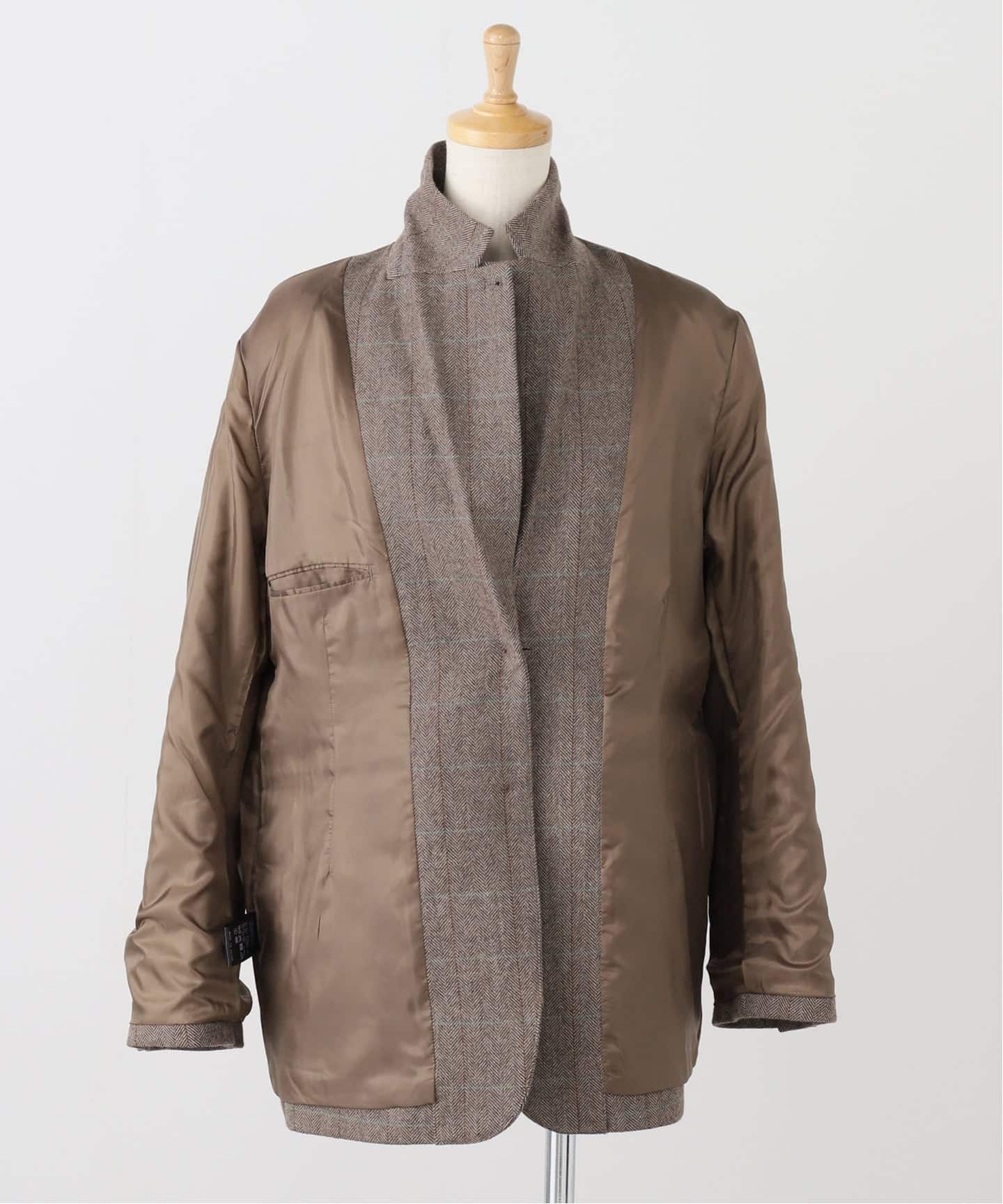 チェックBIGジャケット（テーラードジャケット）｜SLOBE IENA