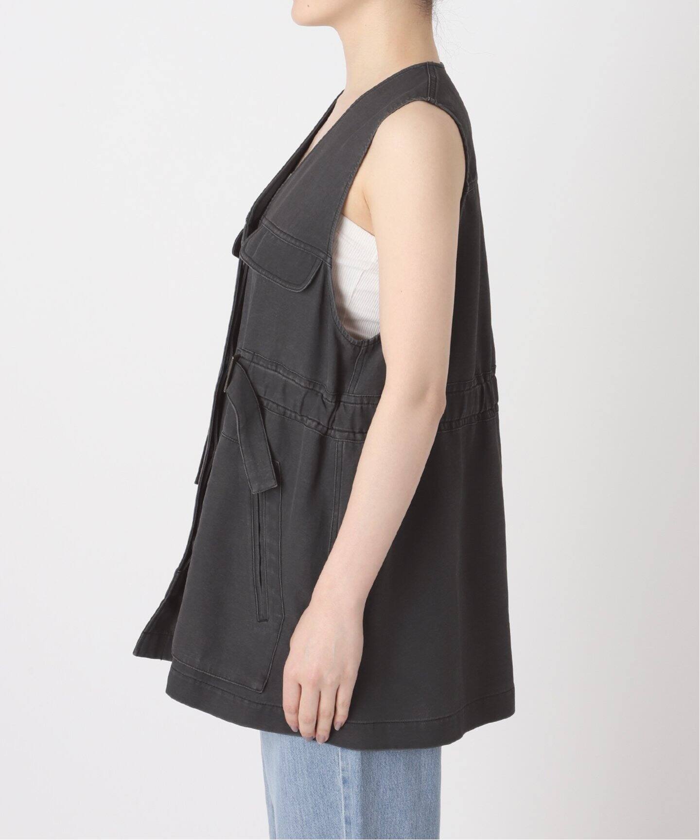IENA LA BOUCLE ソフトコットンユーティリティベスト IENA LA BOUCLE コート アウター ソフトコットンユーティリティ