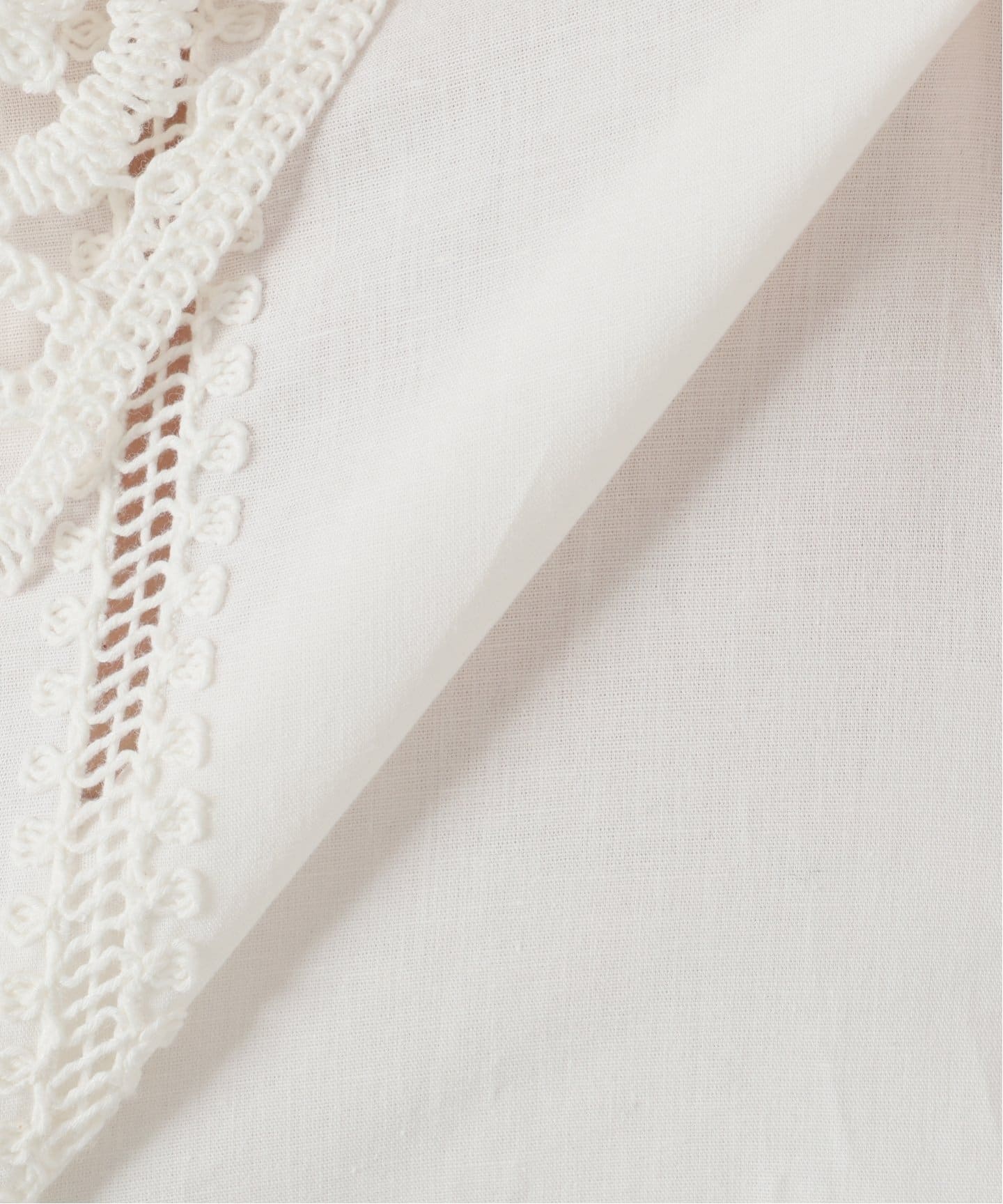 IENA LA BOUCLE エンブロイダリーレースコンビシャツ（シャツ