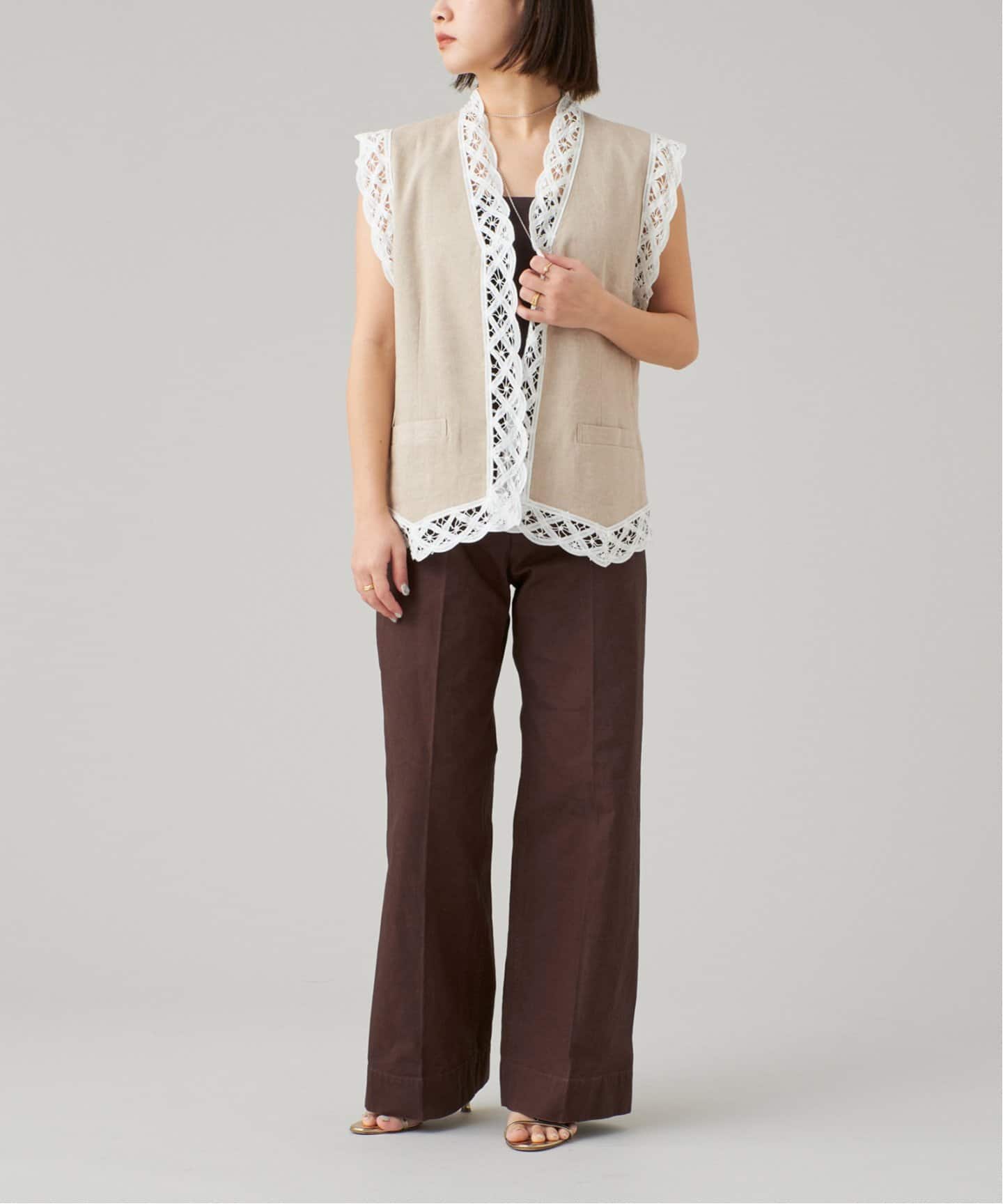 新品　イエナ　ジレ コード刺繍ジレ（ベスト）｜IENA（イエナ）の通販｜BAYCREW'S STORE