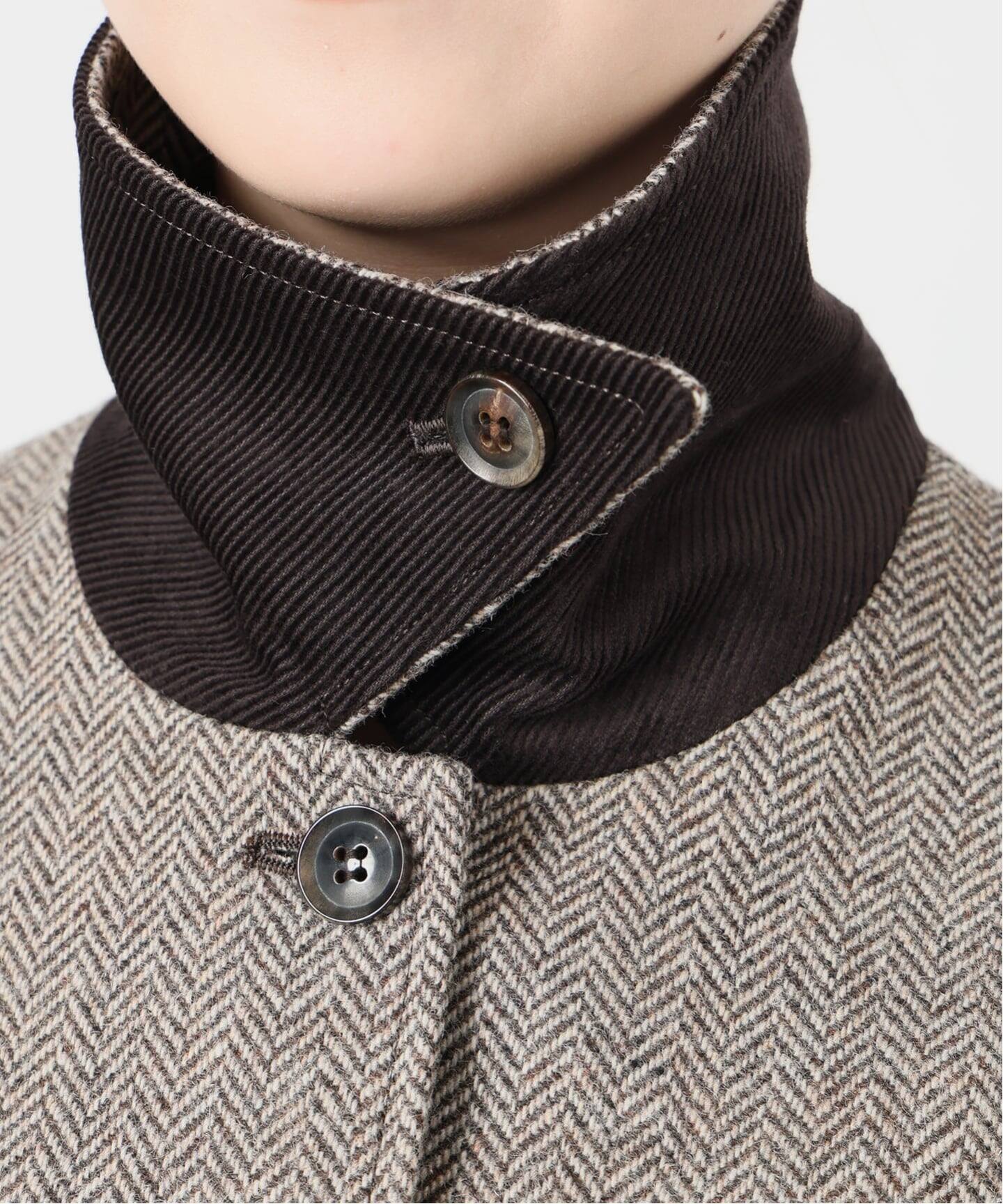 IENA LA BOUCLE ヘリンボーンサファリジャケット（その他ジャケット