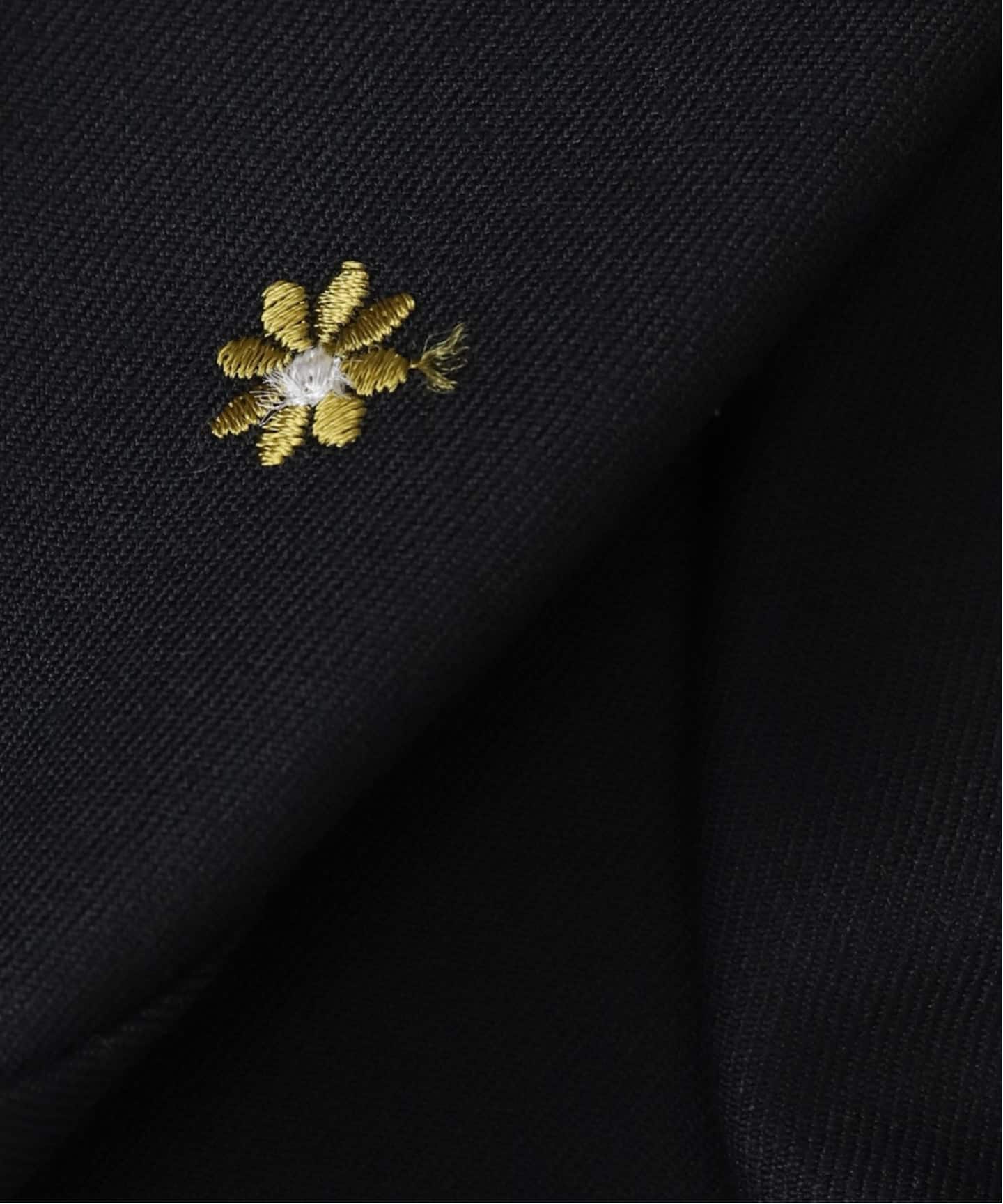 IENA LA BOUCLE フラワーエンブロイダリーウール2Bジャケット