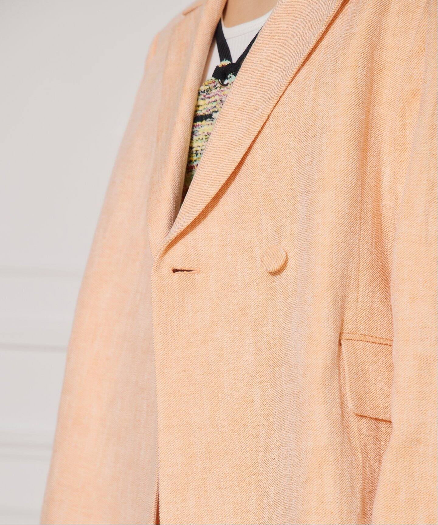 IENA LA BOUCLE リネンコットンジャケット（テーラード