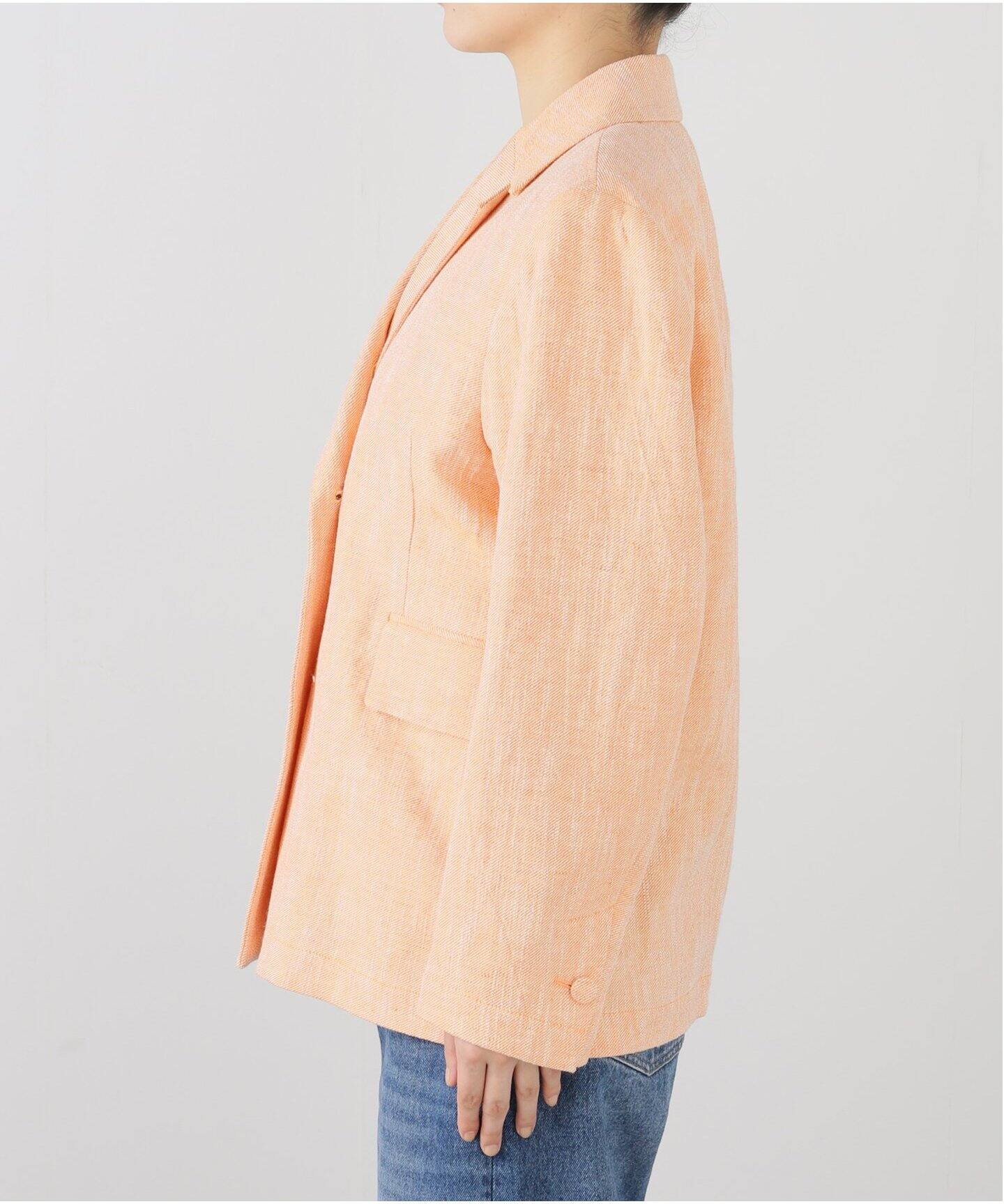 IENA LA BOUCLE リネンコットンジャケット（テーラード