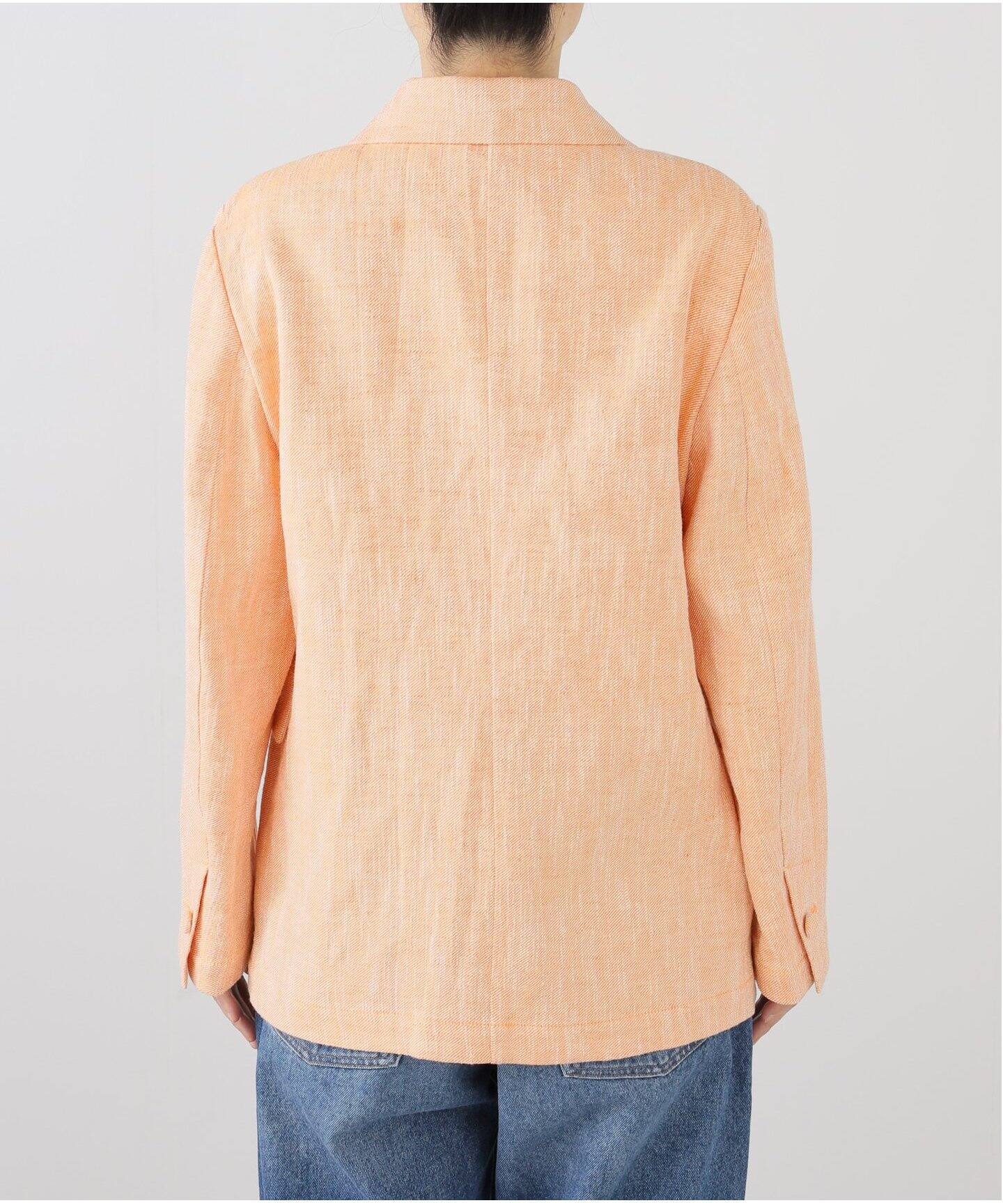 IENA LA BOUCLE リネンコットンジャケット（テーラード