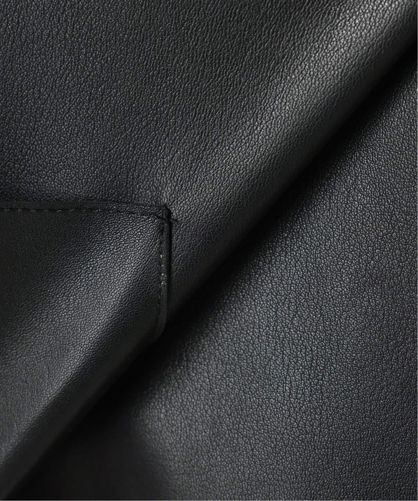 IENA LA BOUCLE SHEEPレザージャケット　新品未使用 IENA LA BOUCLE SHEEPレザージャケット（ノーカラージャケット