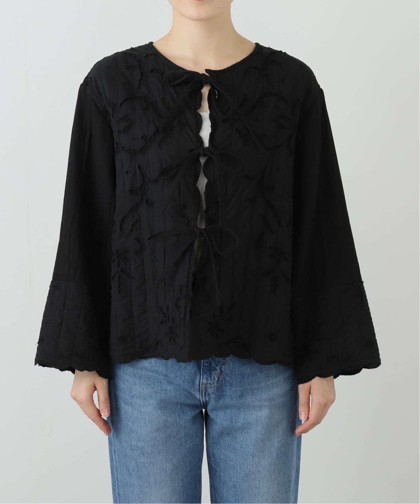 HERITER/エリテ cutwork parts quilt jacket H0-00-3063（その他