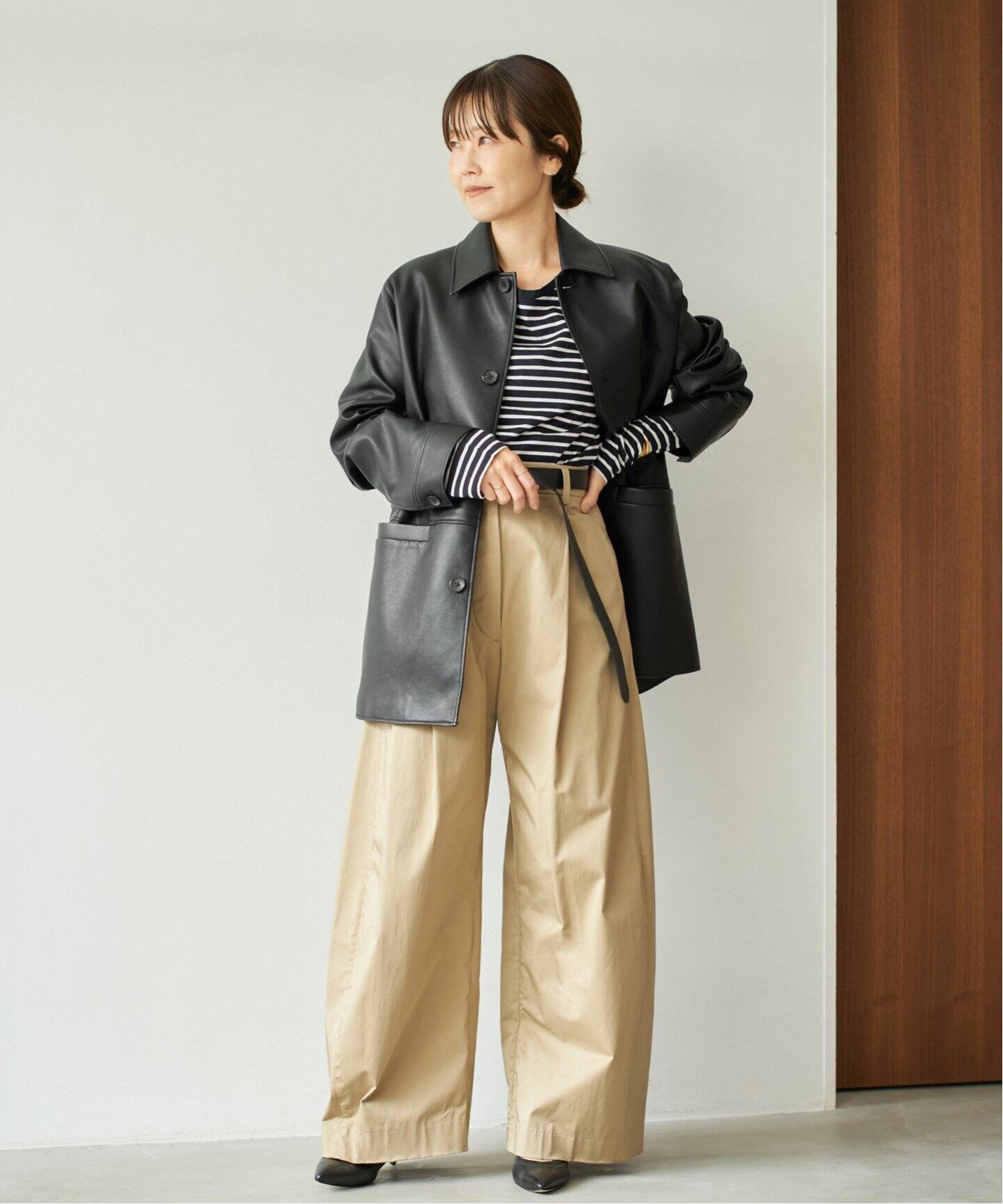 Plage Leather Like ブルゾン 36 Plage Leather Like ブルゾン 36