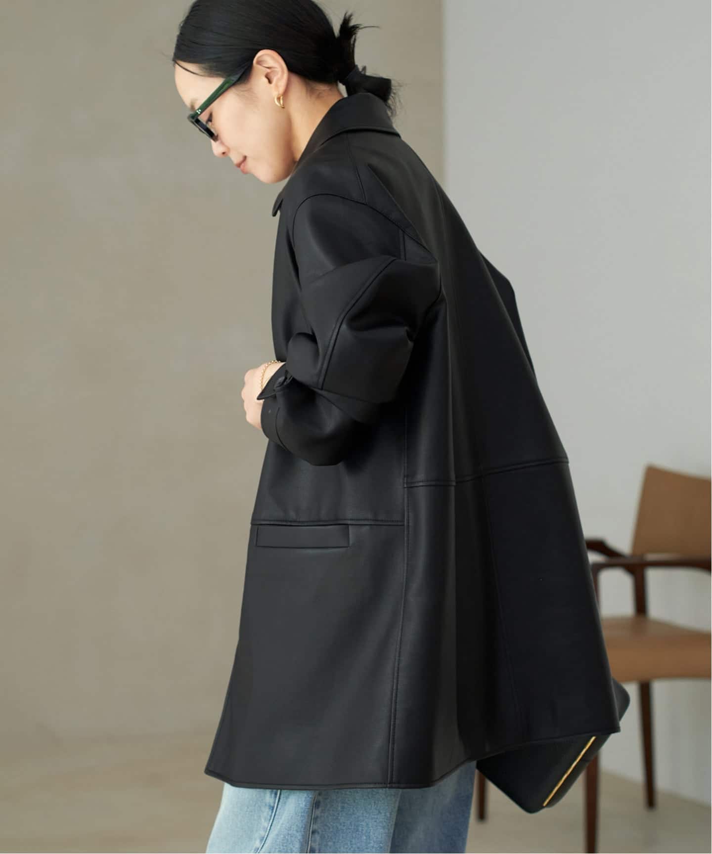 Leather Like Car コート（その他ブルゾン／アウター）｜Plage