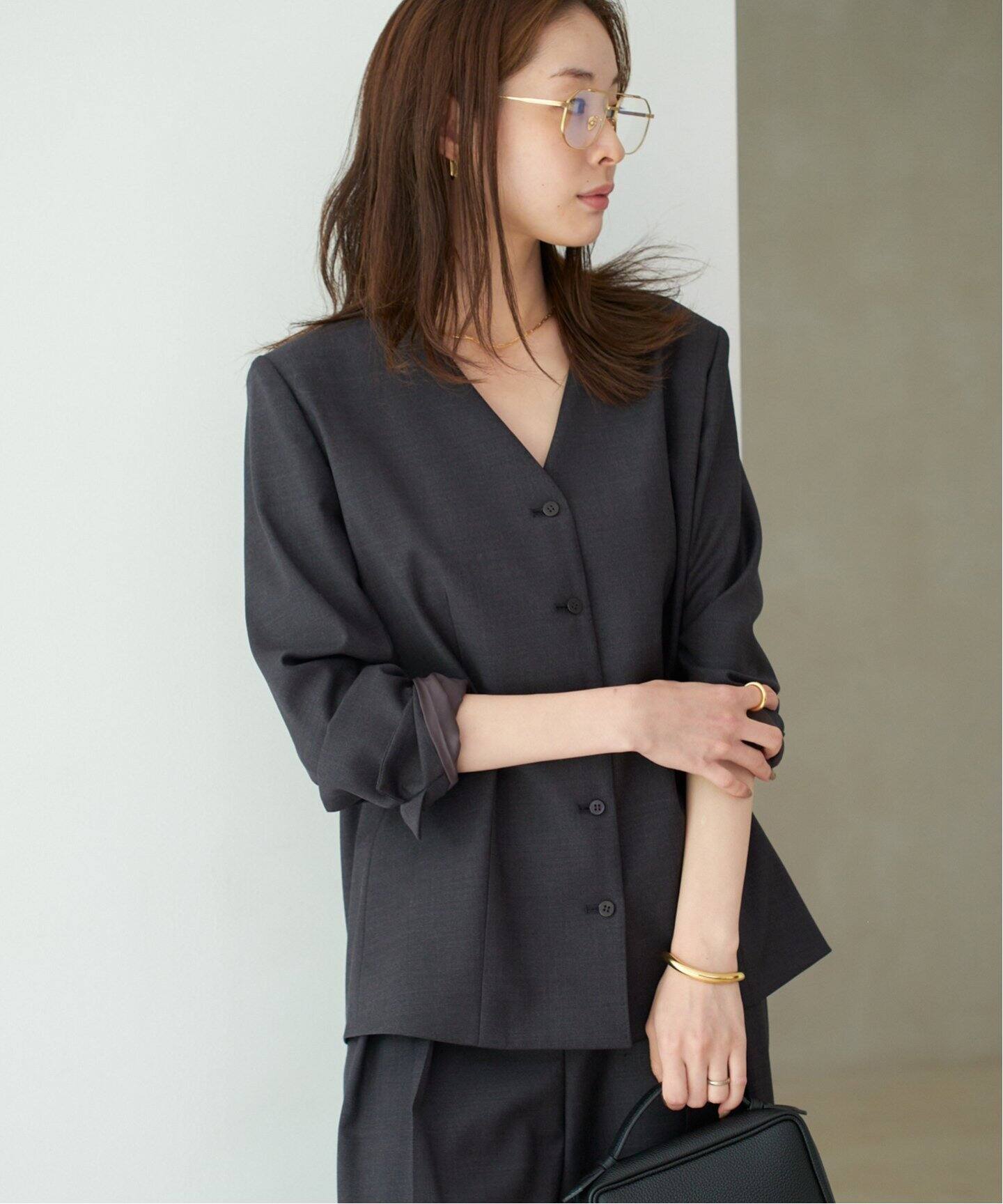 WO SE SH ジャケット（ノーカラージャケット）｜Plage（プラージュ）の