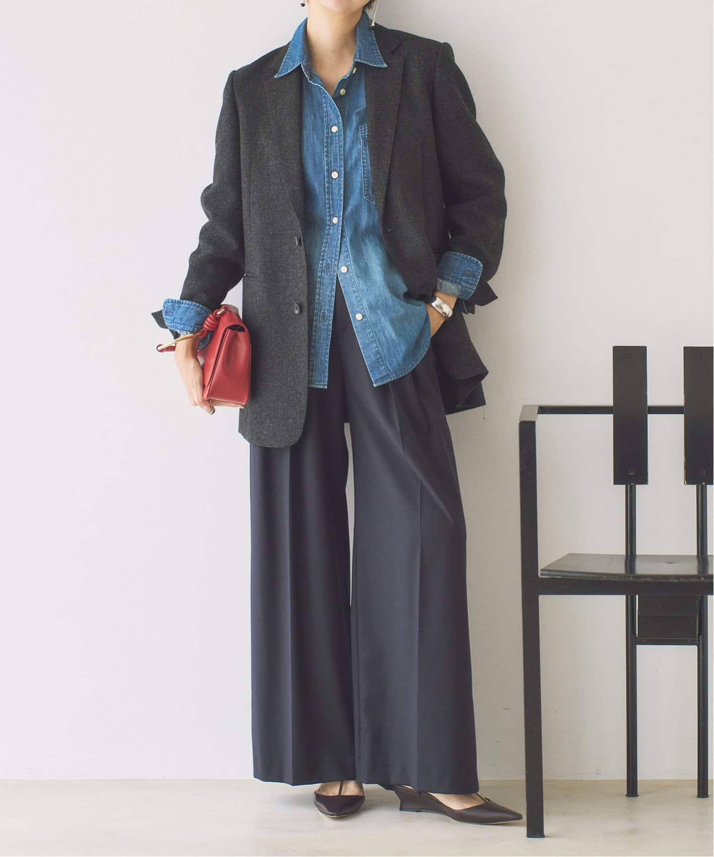 Plage Big Tailored ジャケット　36 plage｜《一部カラーWEB限定追加》Big Tailored ジャケット