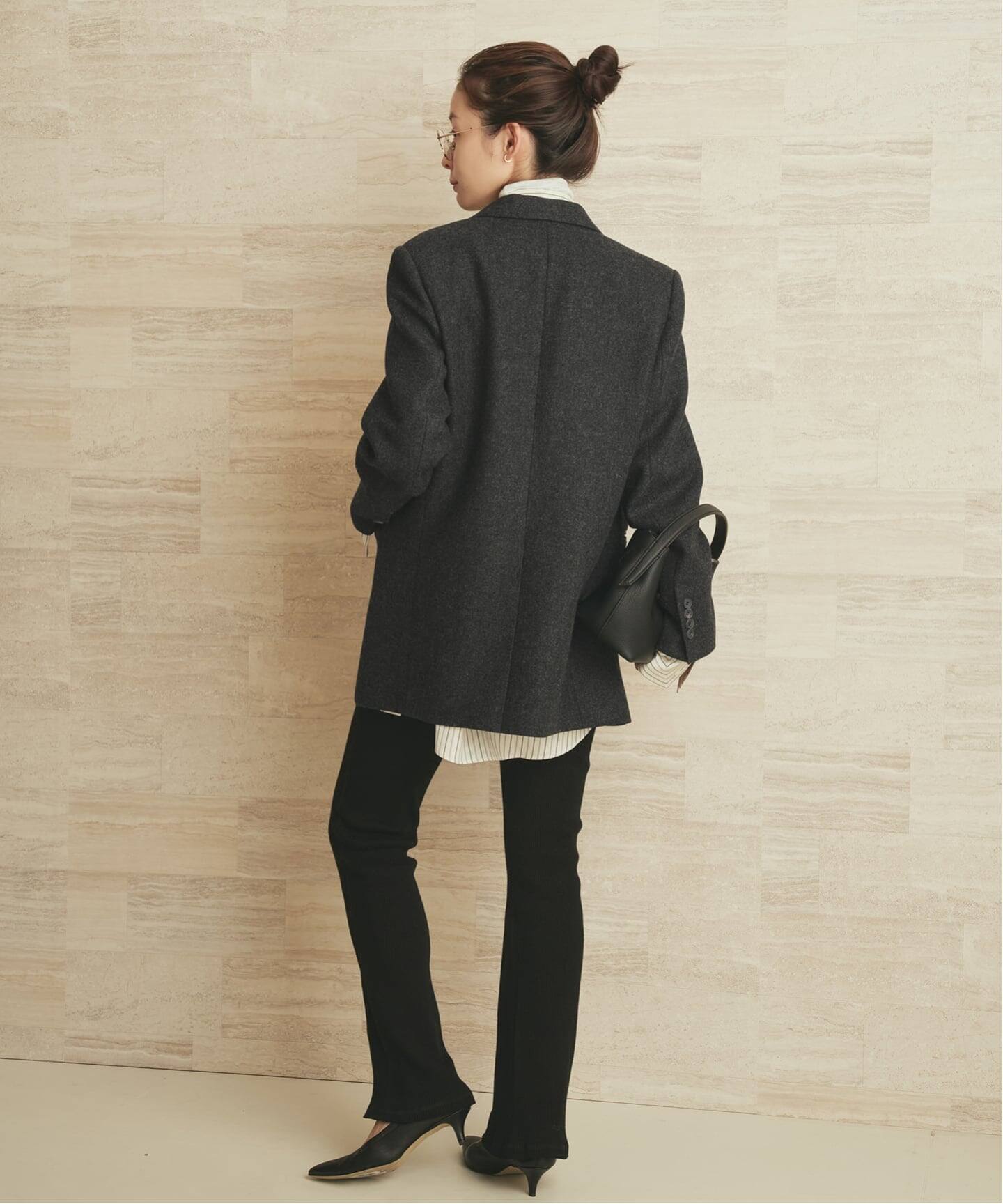 plage Big Tailored ジャケット ブラック 38 Big Tailored ジャケット（その他ジャケット・スーツ）｜Plage