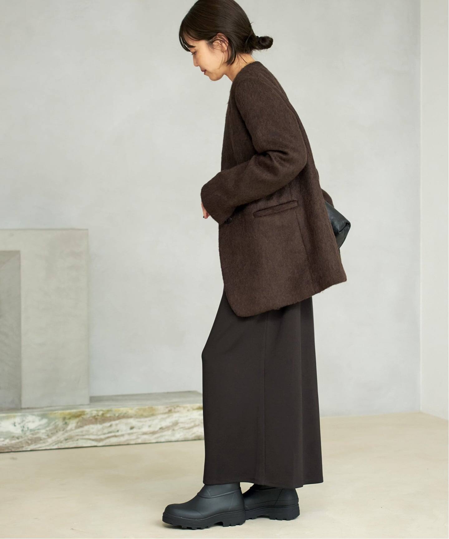 Shaggy Big ジャケット（ノーカラージャケット）｜Plage（プラージュ