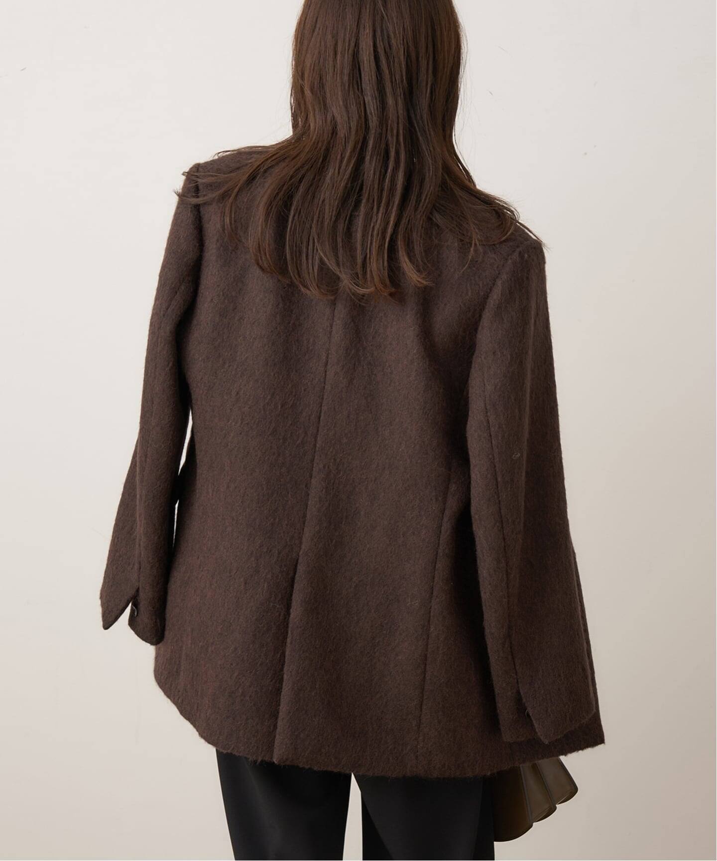 新品タグ付き　Plage SHEER ジャケット　ブラウン　36 新品タグ付き Plage SHEER ジャケット ブラウン 36