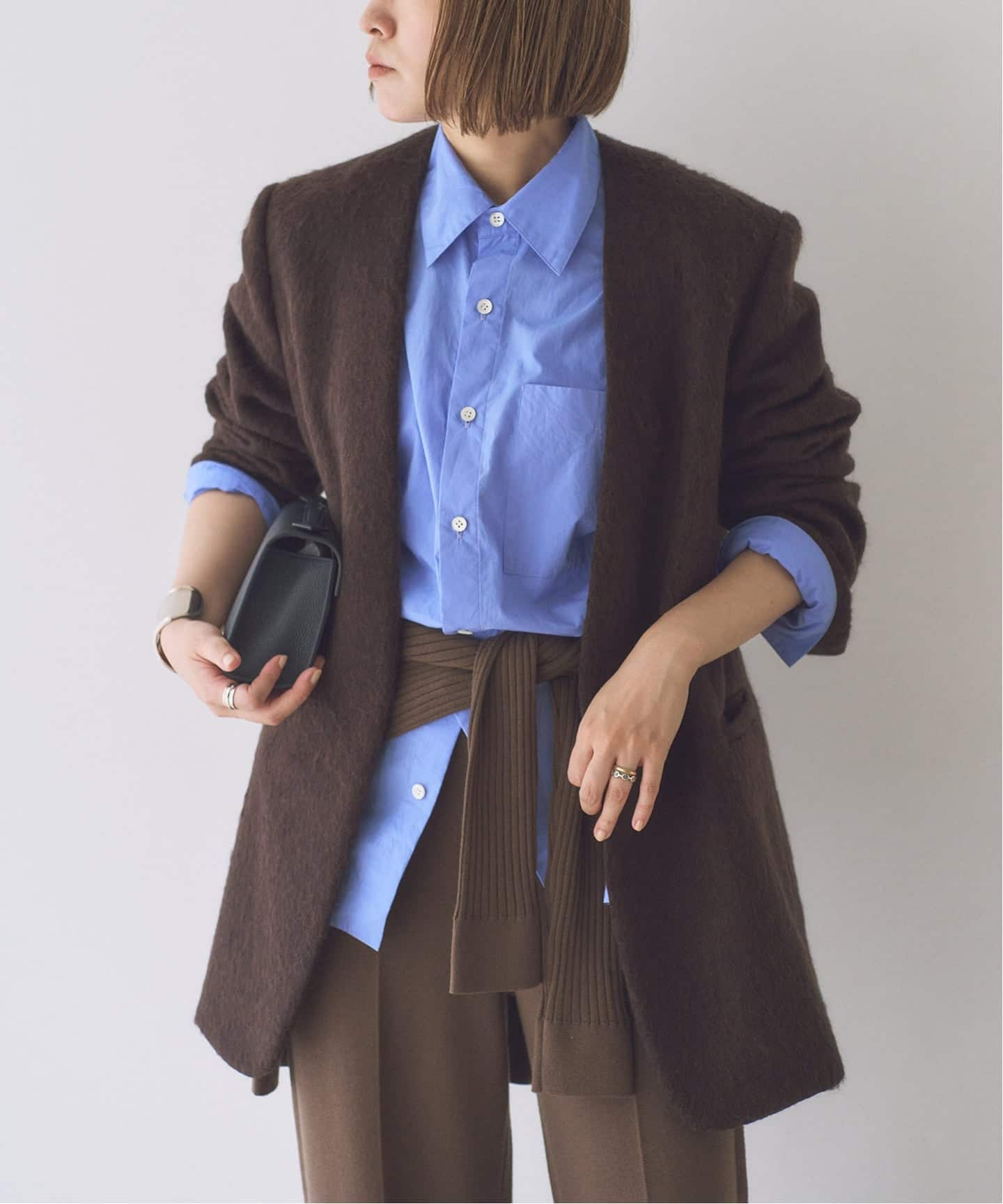 Shaggy Big ジャケット（ノーカラージャケット）｜Plage（プラージュ