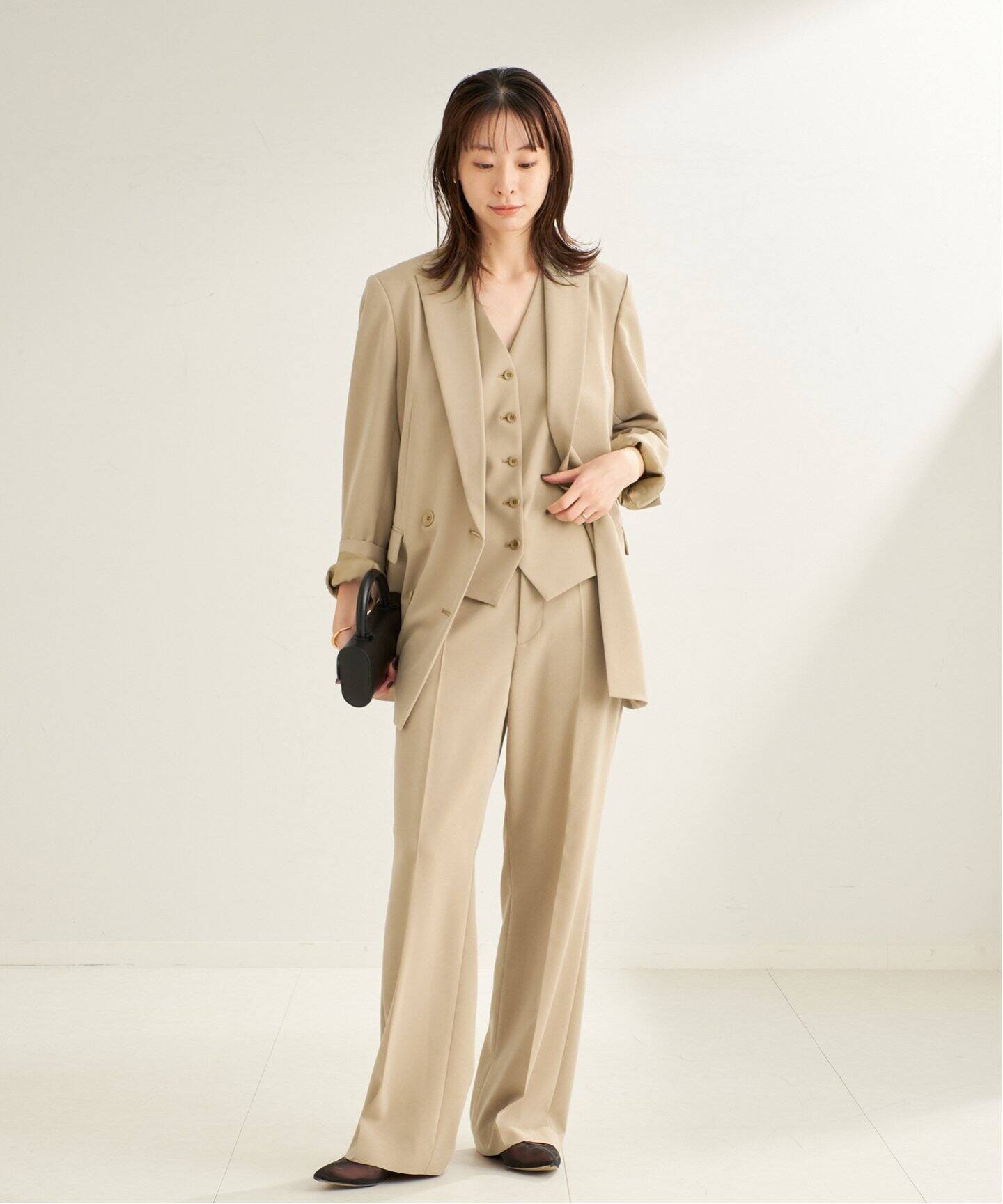 Twill W Breasted ジャケット（テーラードジャケット）｜Plage 