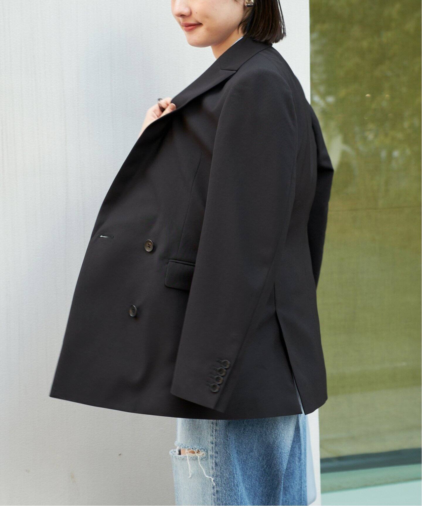 Twill W Breasted ジャケット（テーラードジャケット）｜Plage 