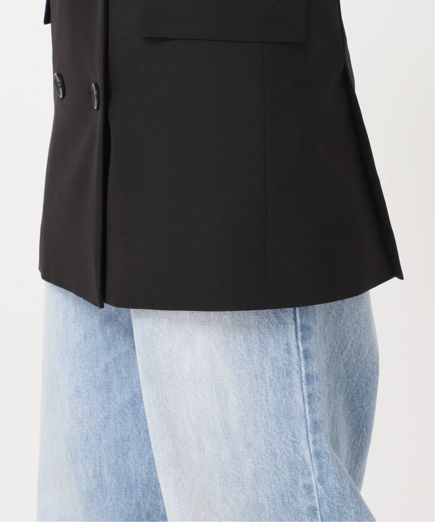 Twill W Breasted ジャケット（テーラードジャケット）｜Plage