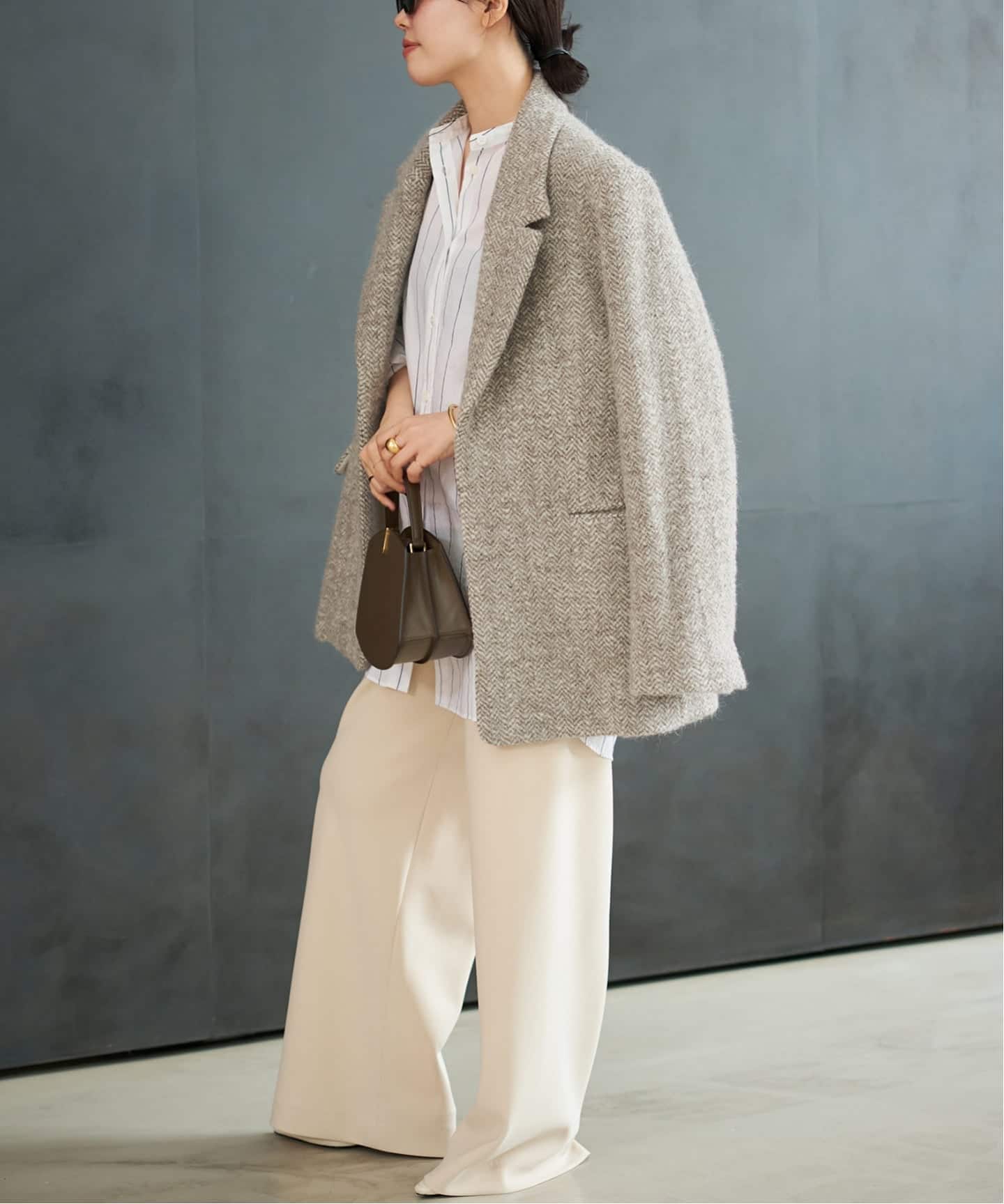 R'IAM ヘリンボンコートジャケット（テーラードジャケット）｜Plage