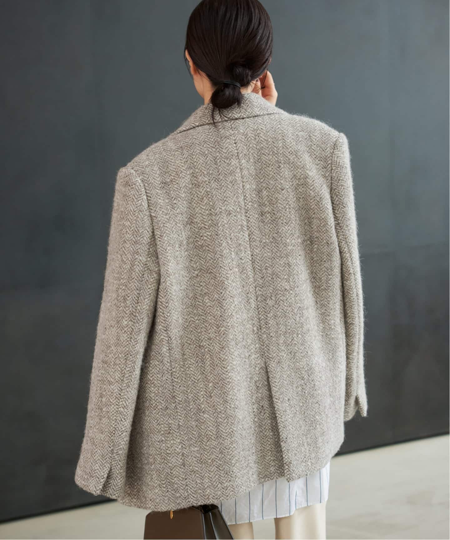 R'IAM ヘリンボンコートジャケット（テーラードジャケット）｜Plage