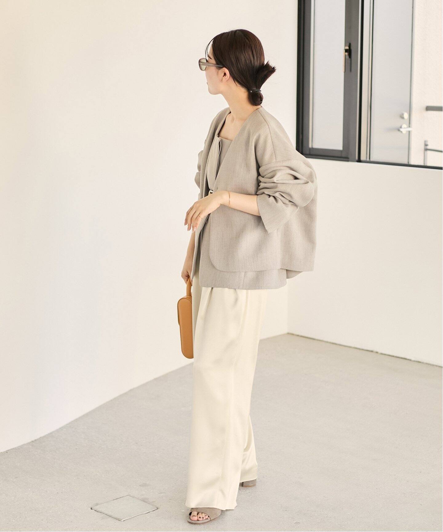 plage linen nuance ボレロ linen nuance ボレロ（その他ジャケット・スーツ）｜Plage