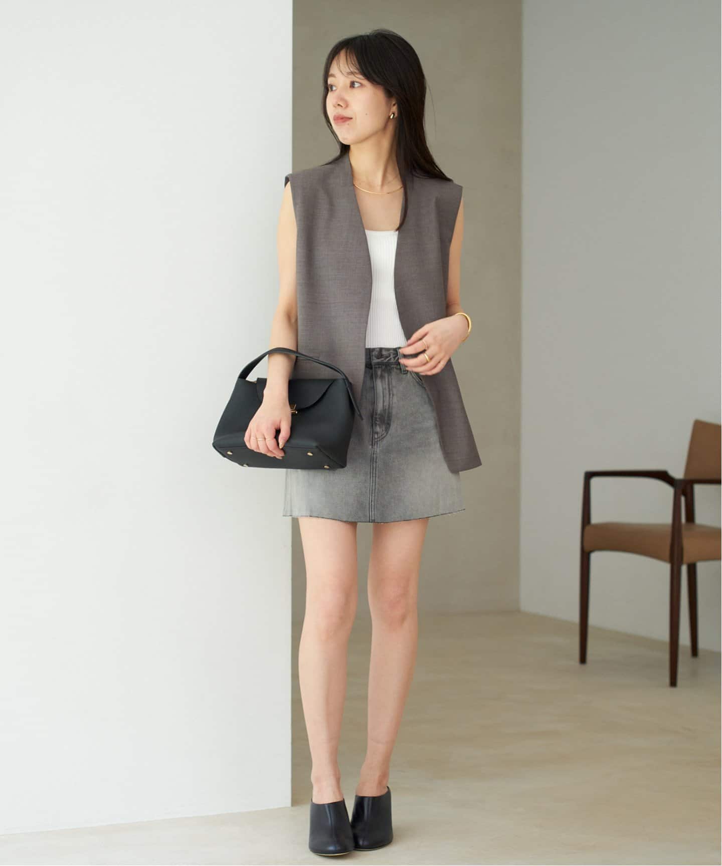 一部カラー有楽町店・WEB限定追加》calla lily ジレ（ジレ