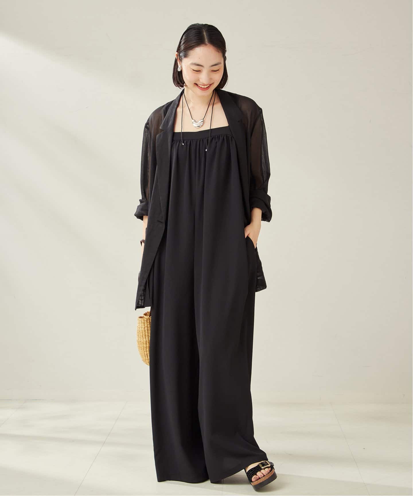 【美品】plage Sheer ジャケット 38 Plage Sheer ジャケット38サイズ