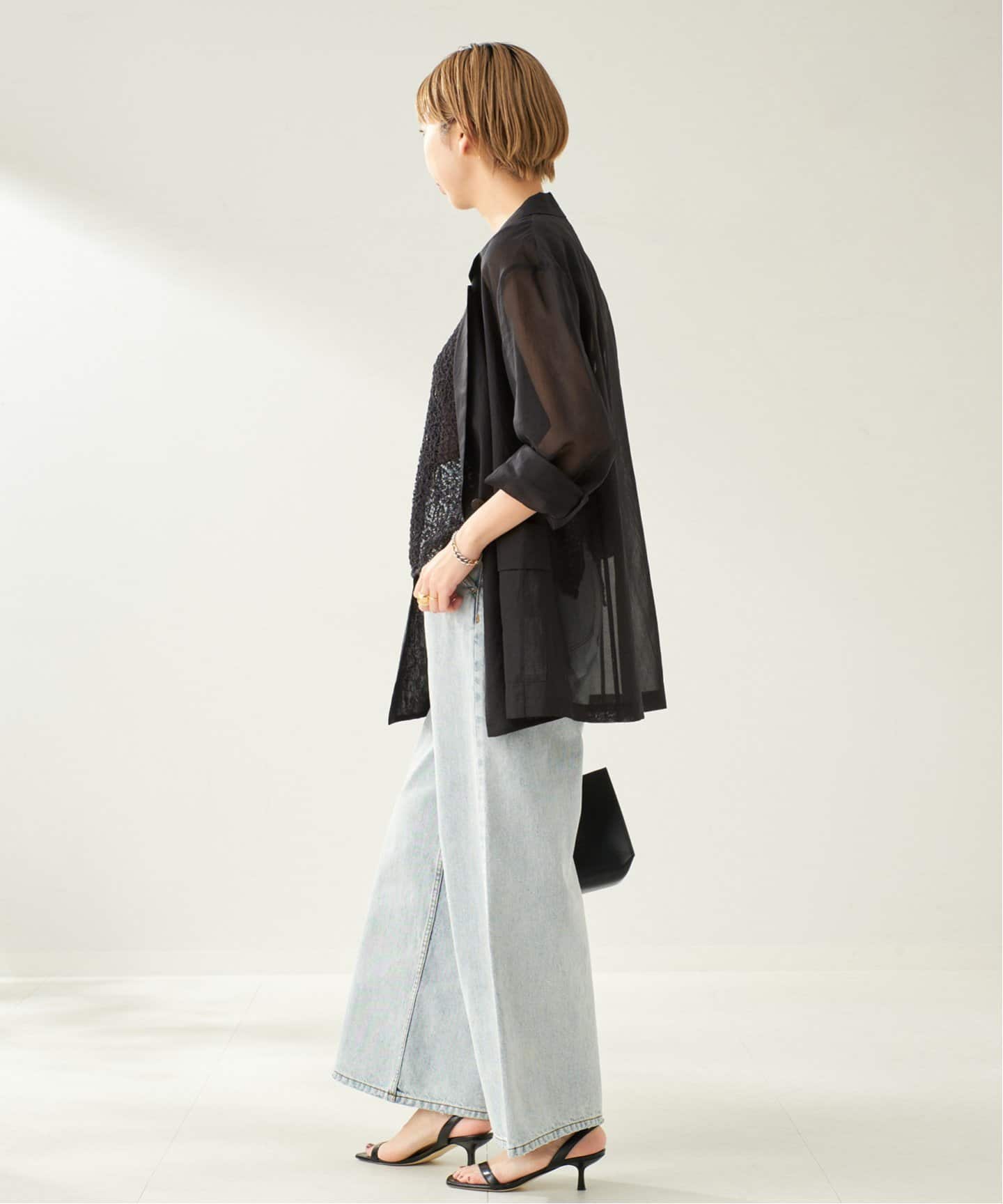 plage ジャケット テーラードジャケット SHEER レディース