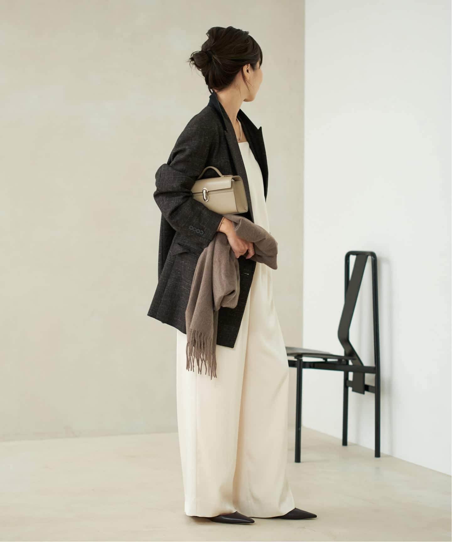 plage Tweedジャケット プラージュ Plage BALLI TWEED ジャケット （ブラウン