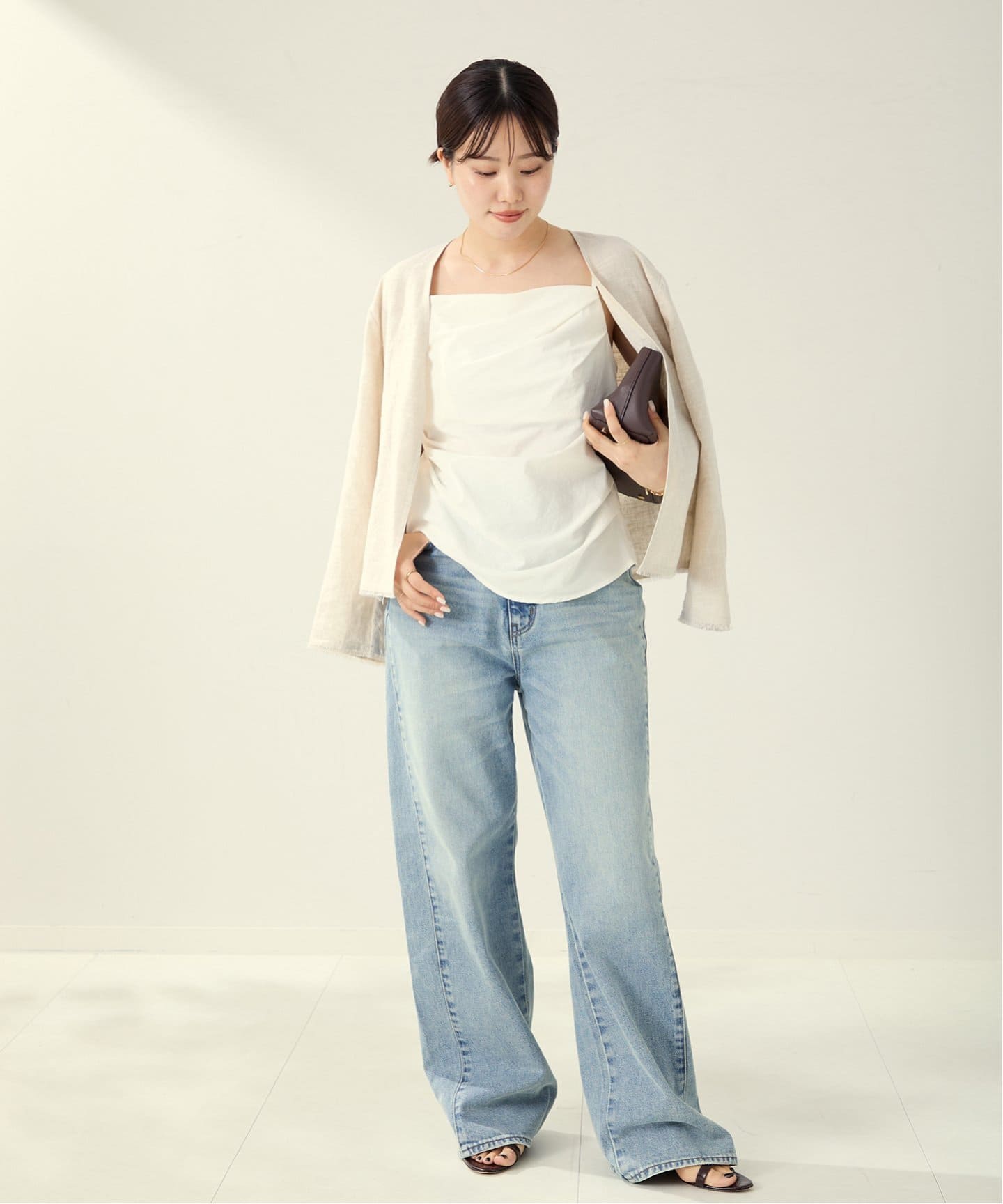 COTTON LINEN EASY ジャケット（その他ジャケット・スーツ
