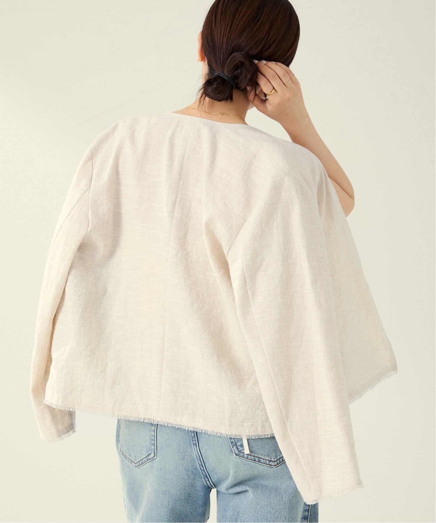 COTTON LINEN EASY ジャケット（その他ジャケット・スーツ