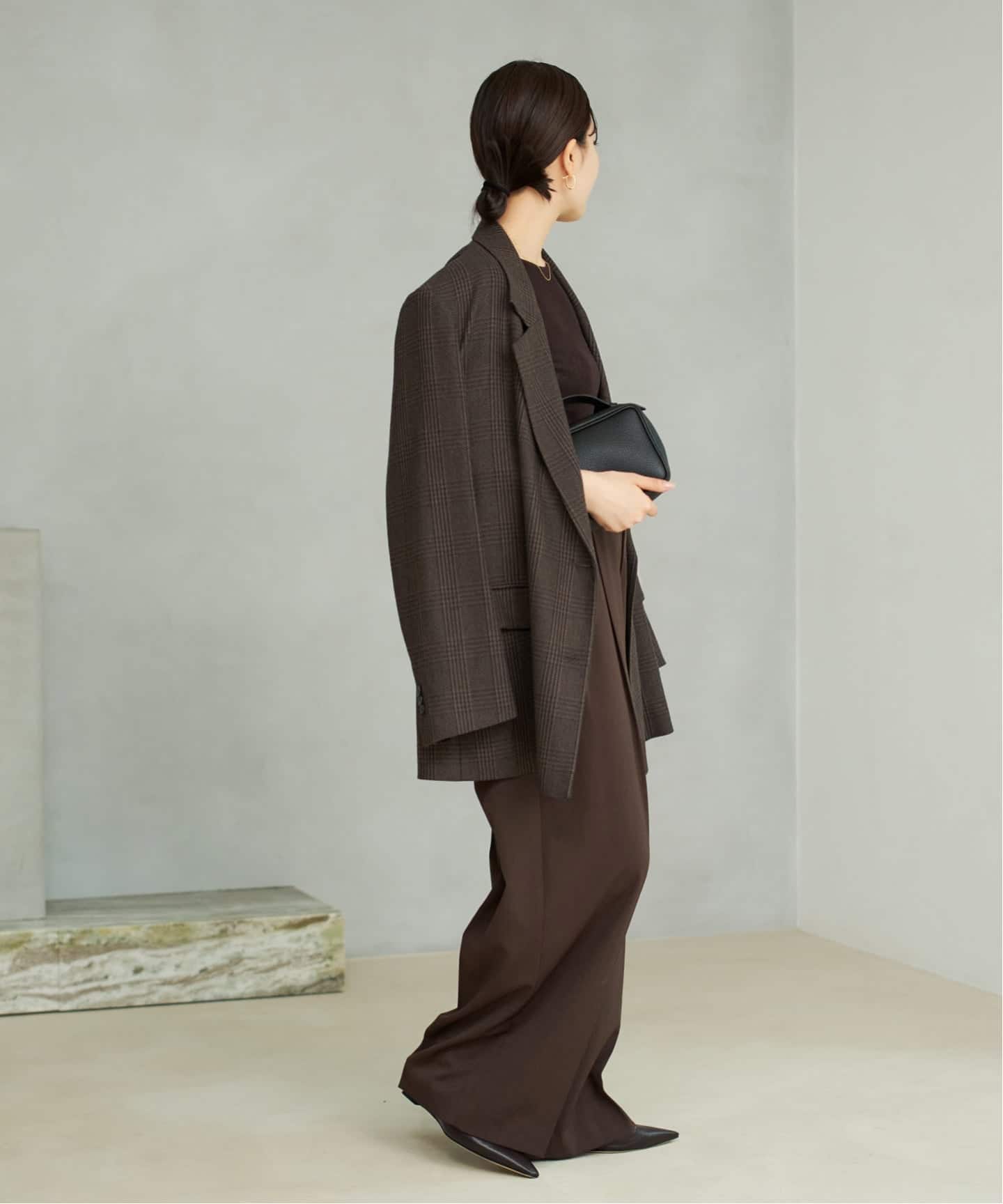 予約》CHECK ジャケット（テーラードジャケット）｜Plage