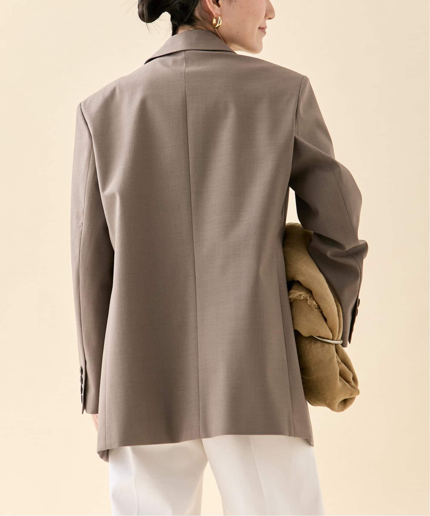 【海外限定】REISSウール混ジャケット☆Vienna Premium Wool Ble 梳毛woolボンディングジャケット(テーラードジャケット